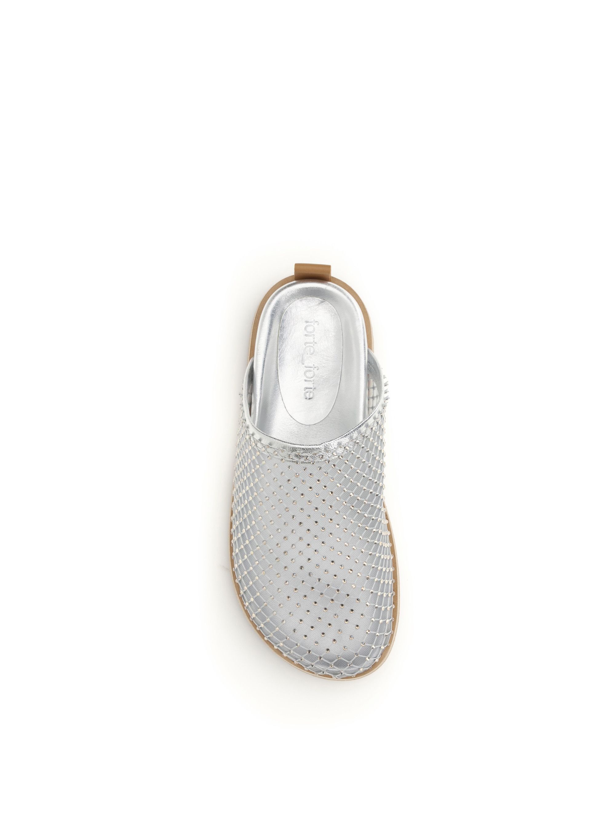 forte_forte Mesh Mules with rhinestones Size US 6 / IT 36 - 4 Thumbnail
