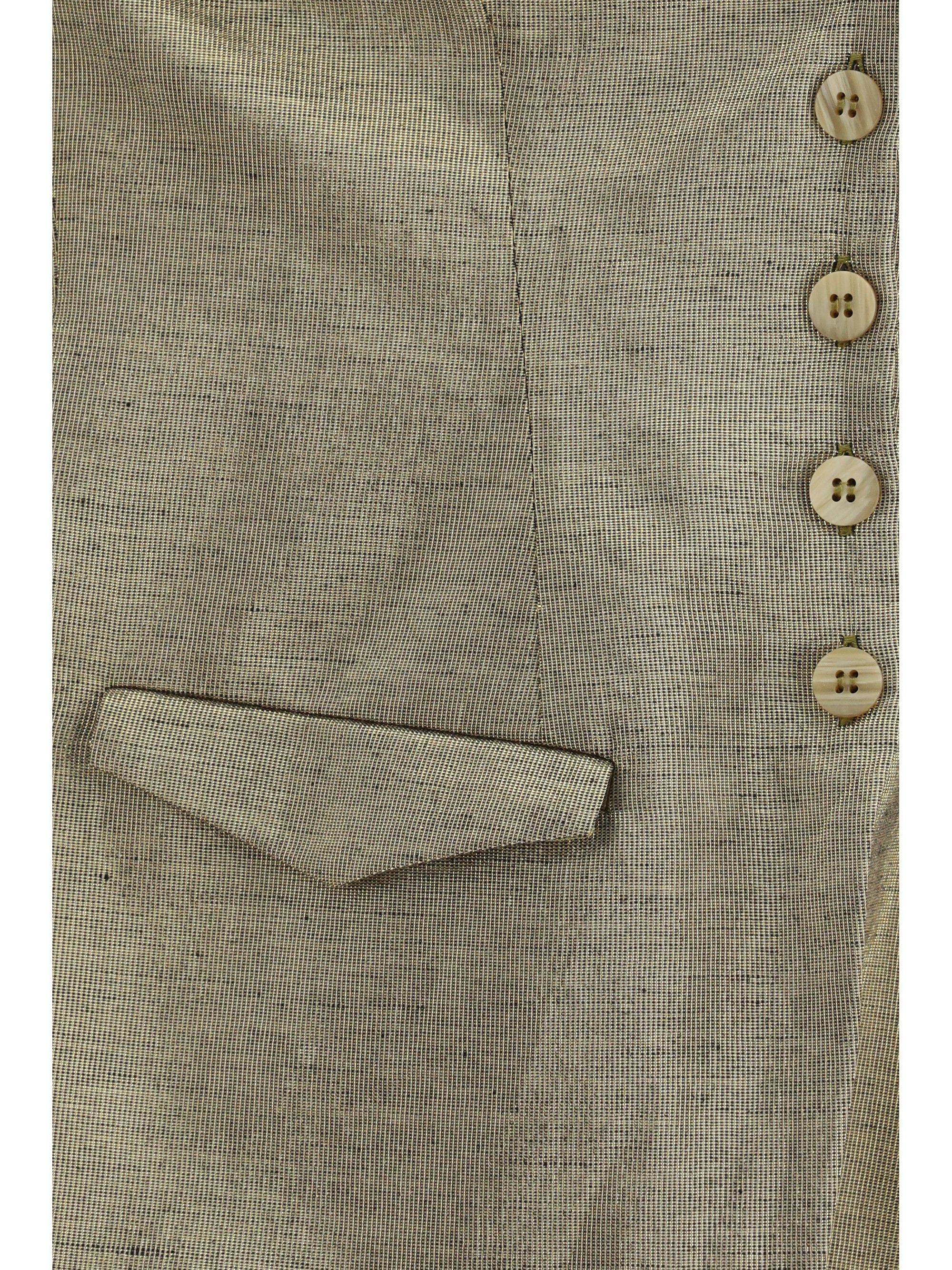 forte_forte Lurex Linen Bustier Top with front button closure Size S / US 4 / IT 40 - 3 Thumbnail
