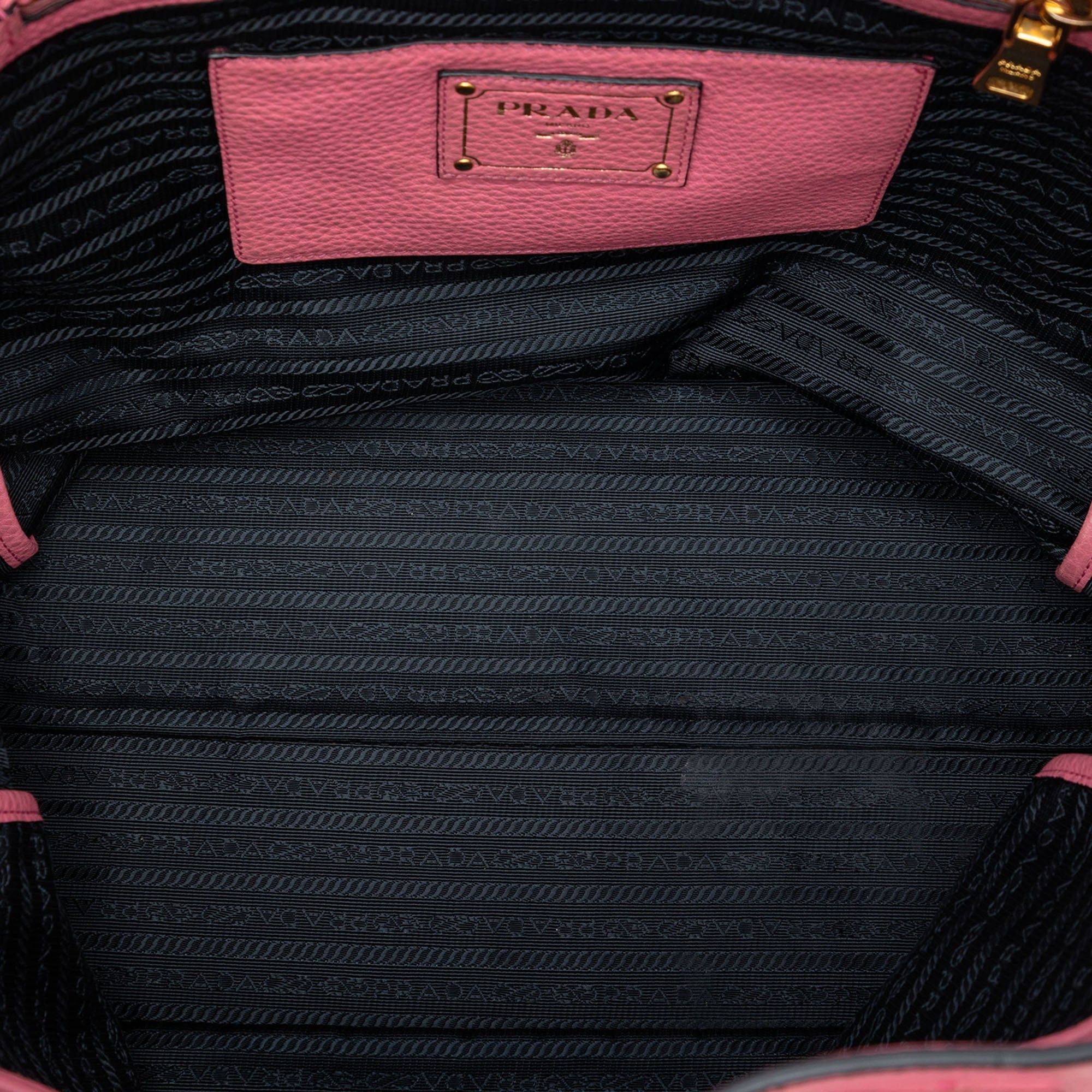 Prada Vitello Daino Open Convertible Tote Size ONE SIZE - 4 Thumbnail