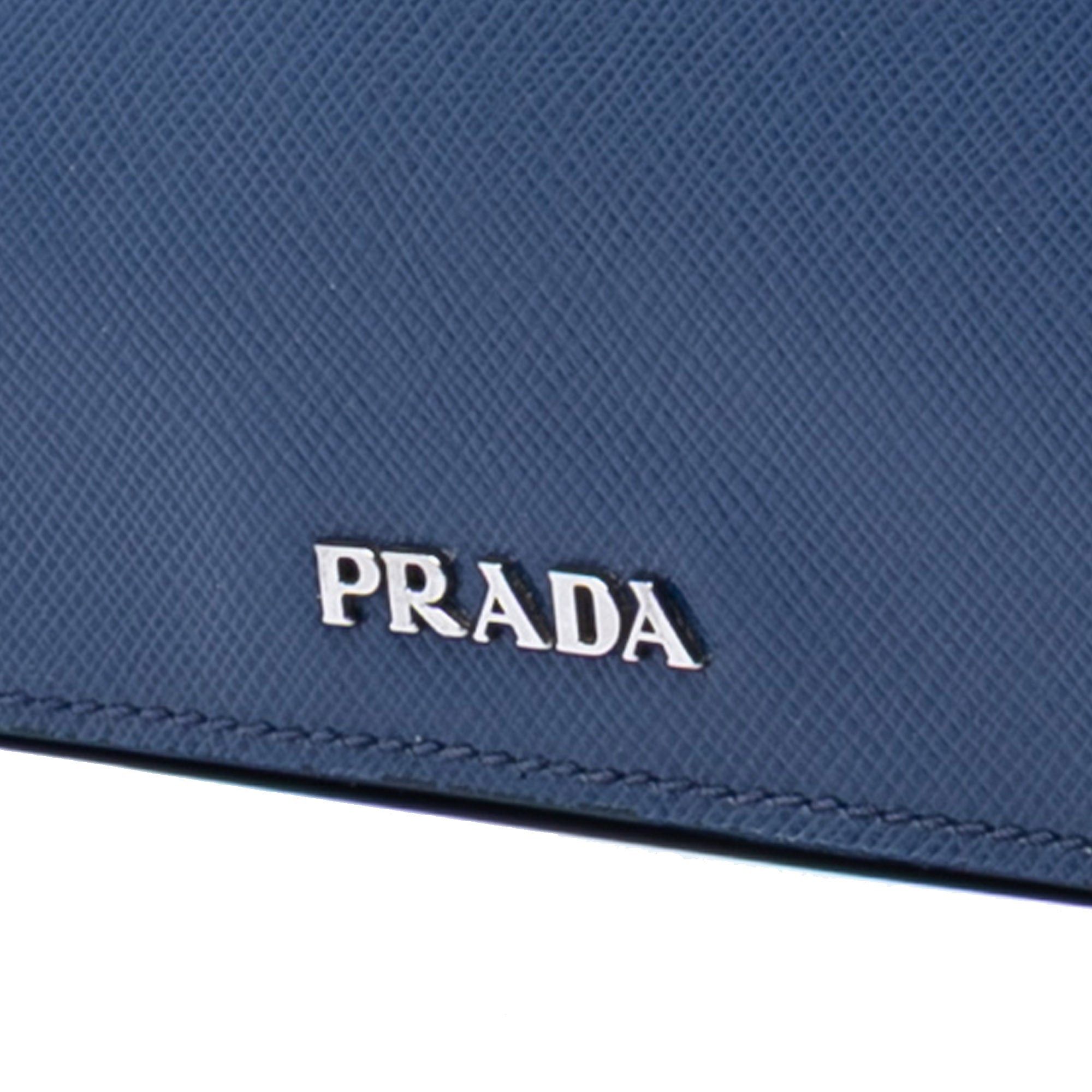 Prada Saffiano Turn Lock Wallet on Strap Size ONE SIZE - 6 Thumbnail