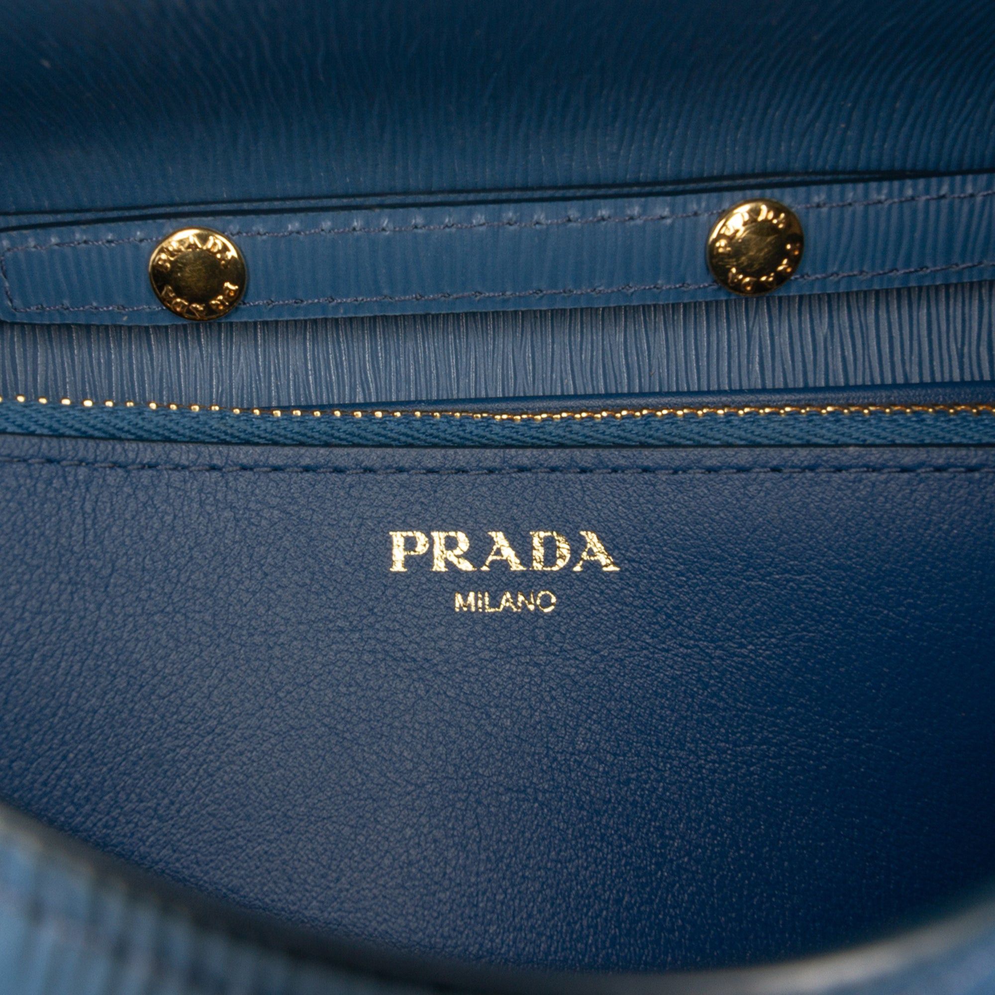 Prada Saffiano Wallet On Chain Size ONE SIZE - 5 Thumbnail