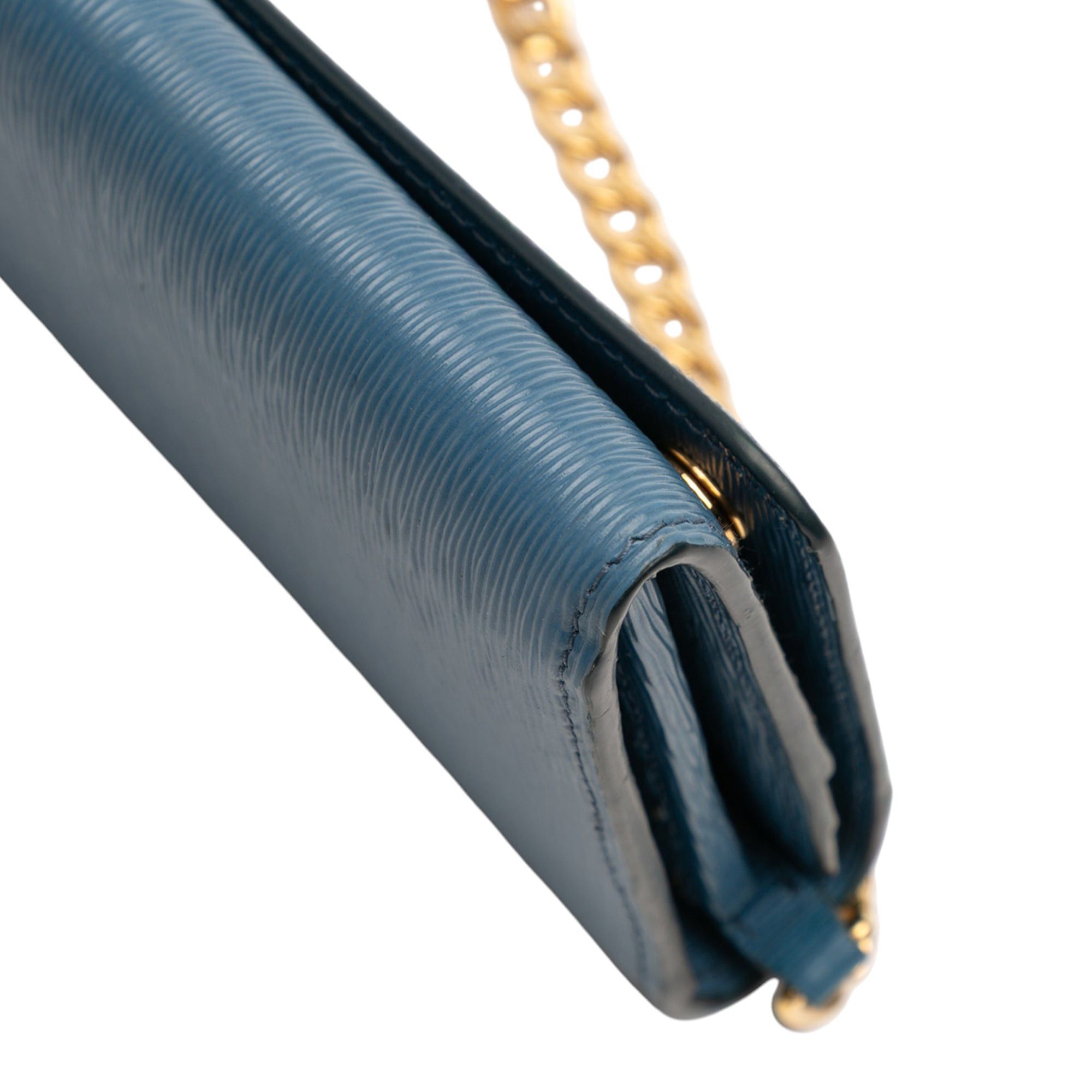 Prada Saffiano Wallet On Chain Size ONE SIZE - 9 Thumbnail