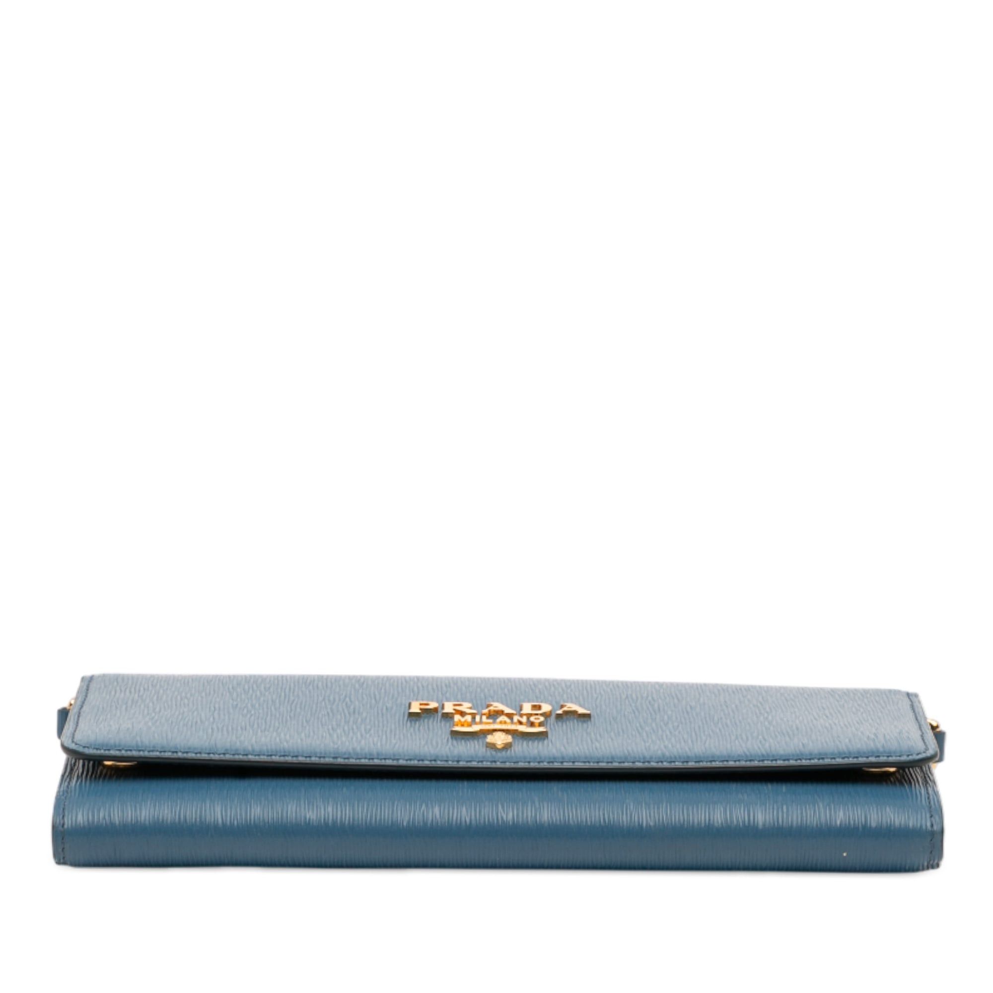 Prada Saffiano Wallet On Chain Size ONE SIZE - 3 Thumbnail