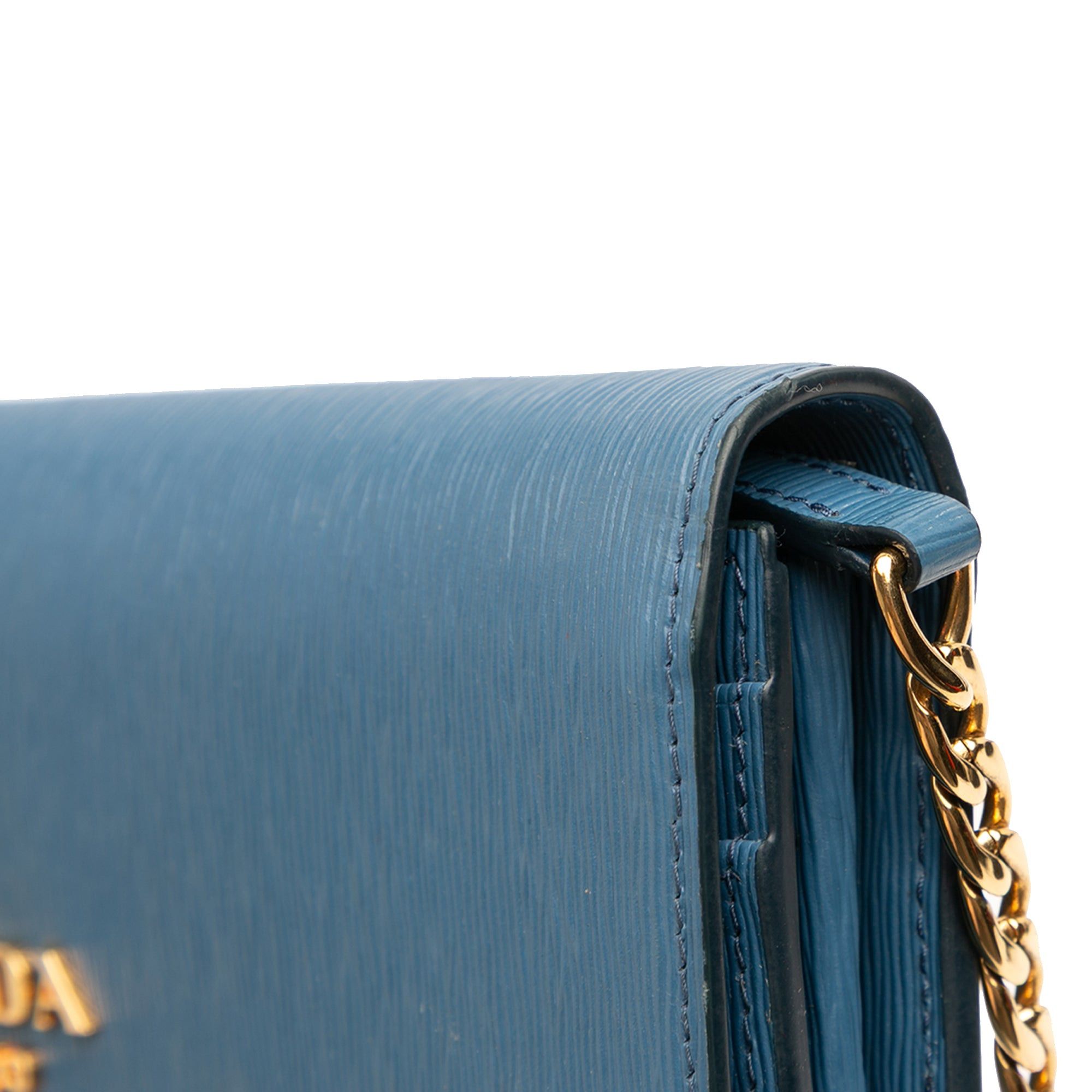 Prada Saffiano Wallet On Chain Size ONE SIZE - 7 Thumbnail