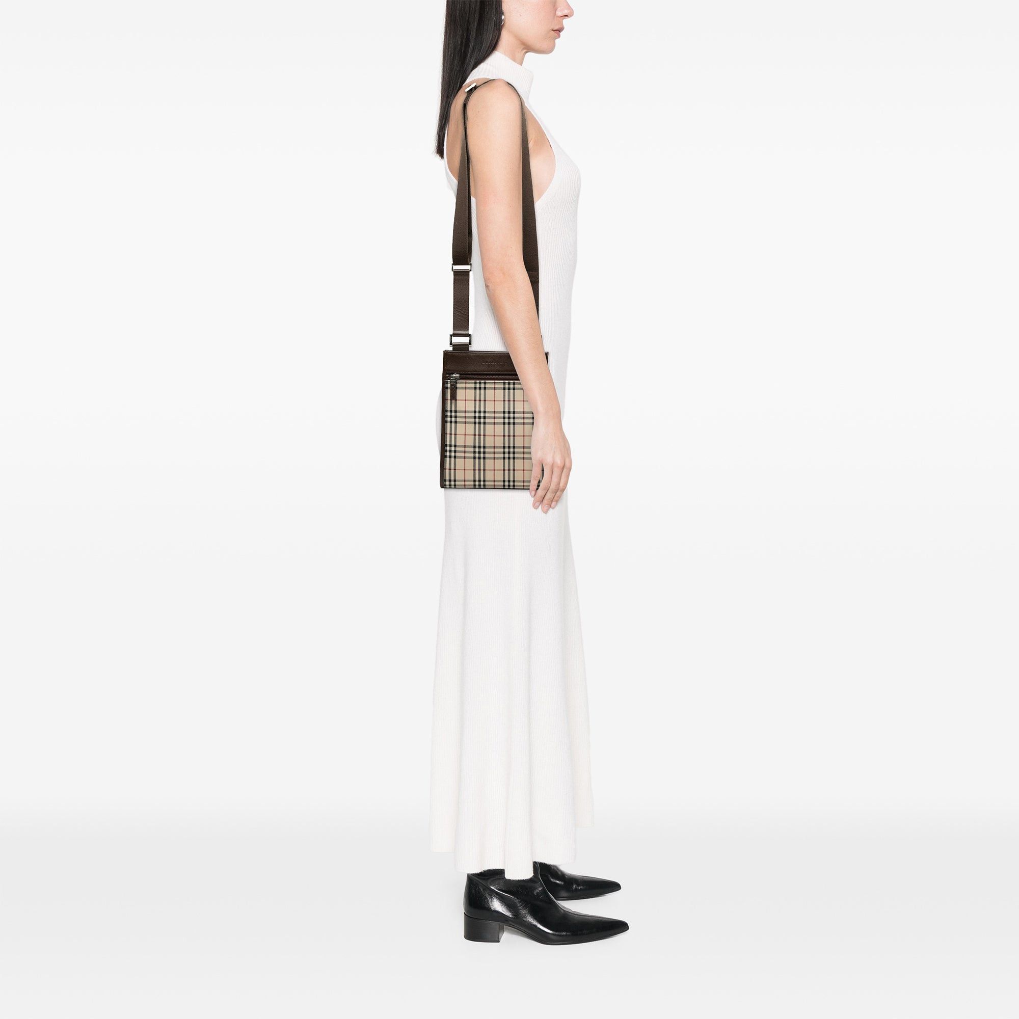 Burberry House Check Canvas Crossbody Size ONE SIZE - 6 Thumbnail