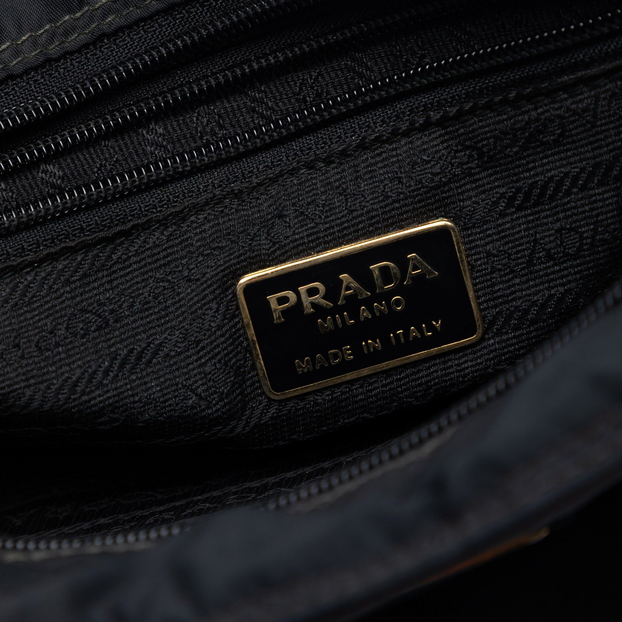 Prada Tessuto Metal Handle Bag Size ONE SIZE - 5 Thumbnail