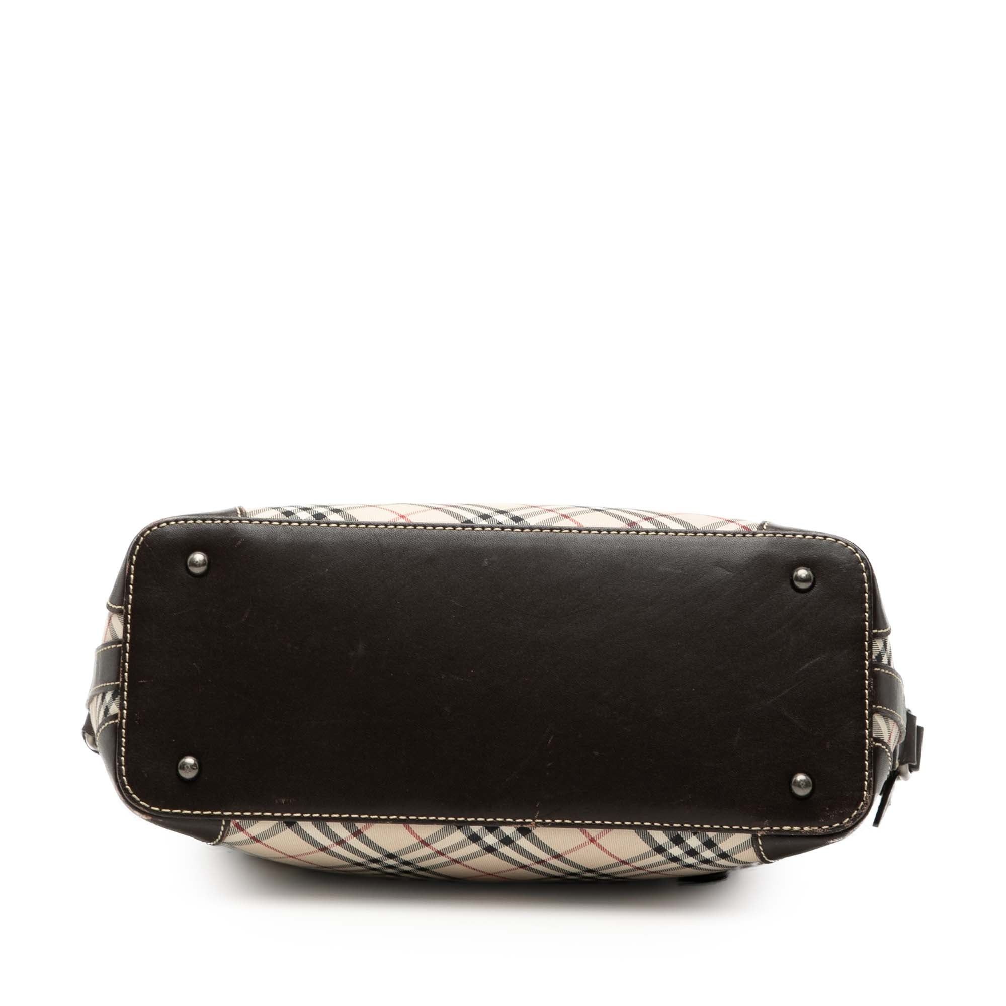 Burberry Nova Check Canvas Shoulder Bag Size ONE SIZE - 3 Thumbnail