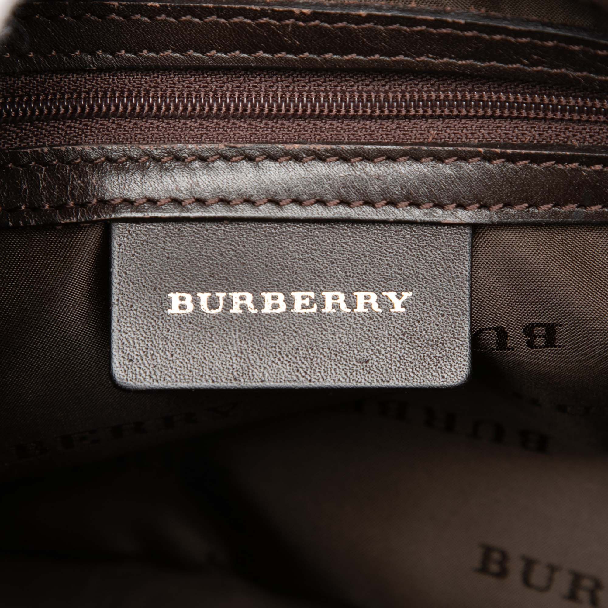 Burberry Nova Check Canvas Shoulder Bag Size ONE SIZE - 5 Thumbnail