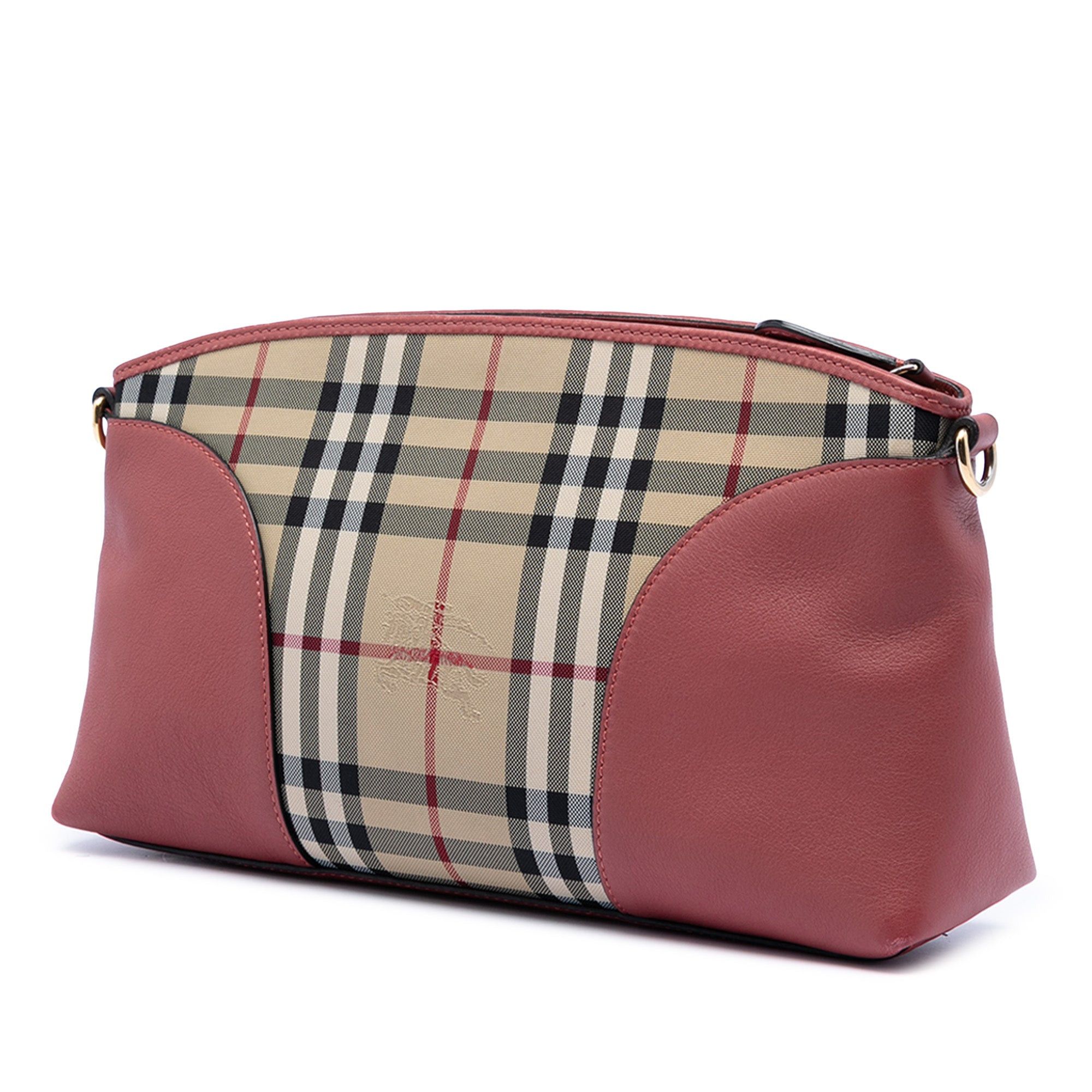 Burberry Haymarket Check Coated Canvas Chichester Crossbody Size ONE SIZE - 2 Thumbnail