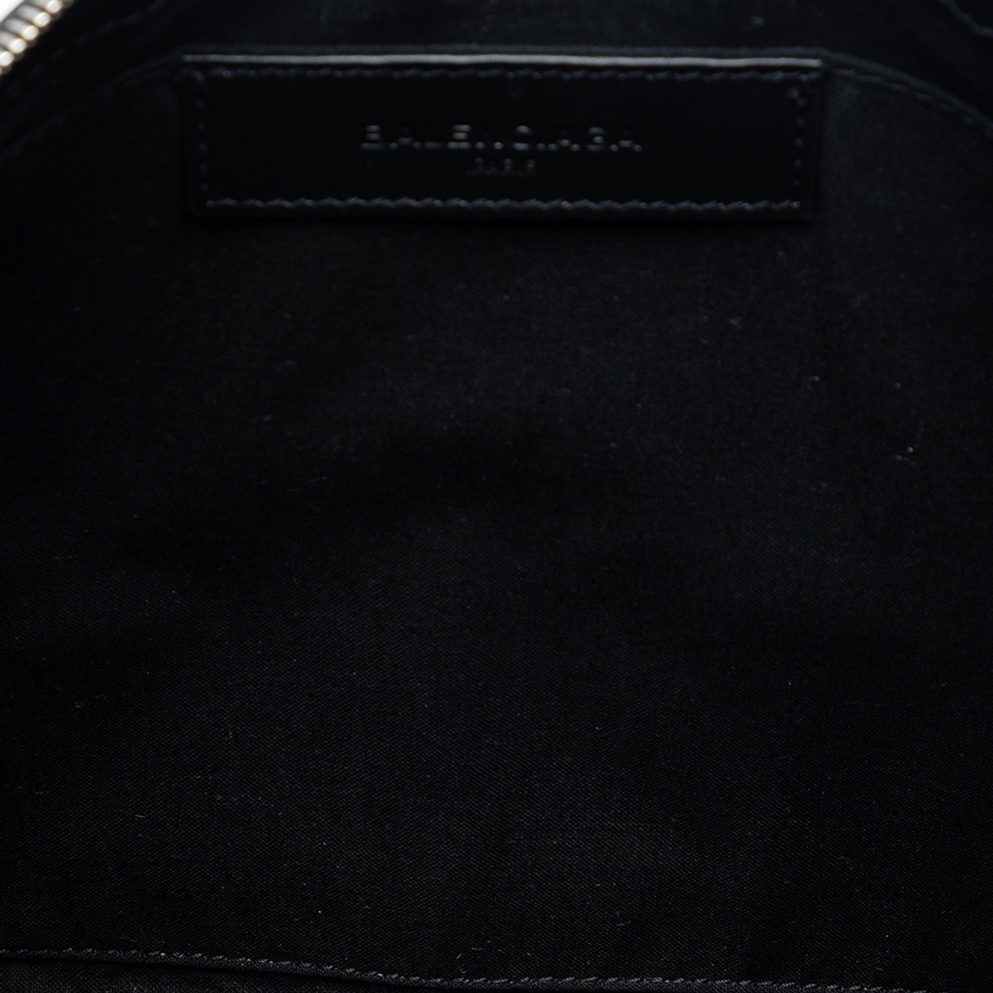 Balenciaga Canvas Navy Clip M Clutch Size ONE SIZE - 4 Thumbnail