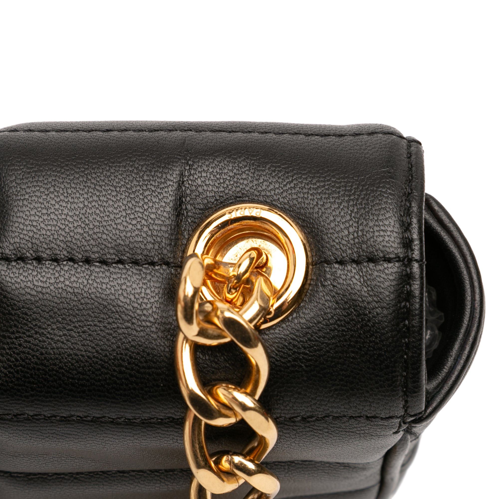 Celine Matelasse Goatskin Monochrome Chain Shoulder Bag Size ONE SIZE - 8 Thumbnail