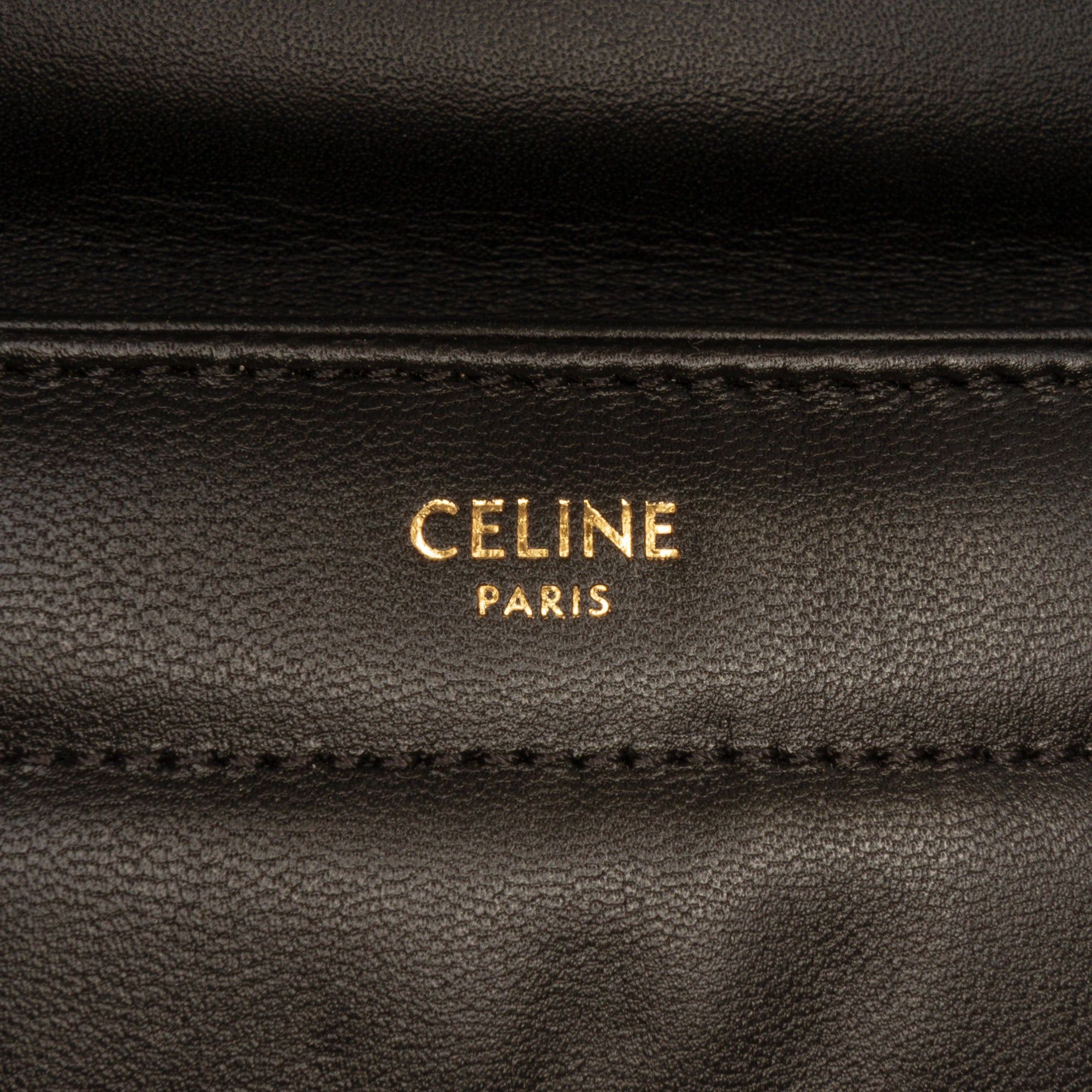 Celine Matelasse Goatskin Monochrome Chain Shoulder Bag Size ONE SIZE - 5 Thumbnail