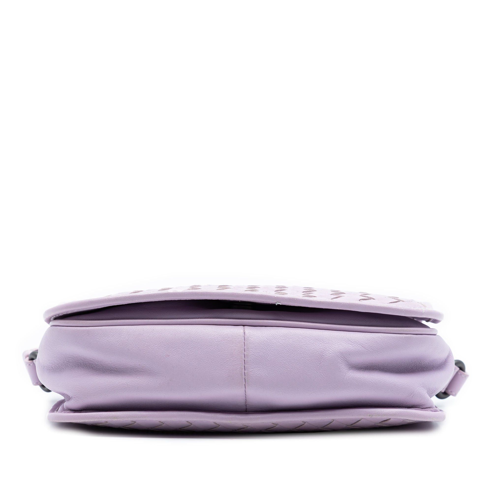 Bottega Veneta Nappa Intrecciato Flap Crossbody Size ONE SIZE - 3 Thumbnail
