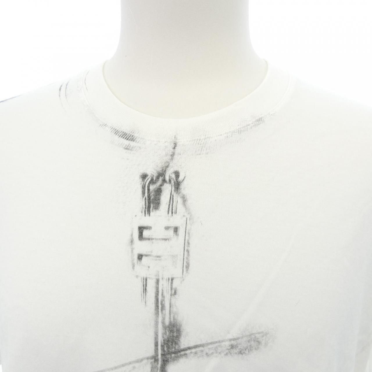Givenchy Givenchy Givenchy Cotton T Shirt Textile T-Shirts BM712W3Y6B DUTY FREE for USA Size ONE SIZE - 5 Thumbnail