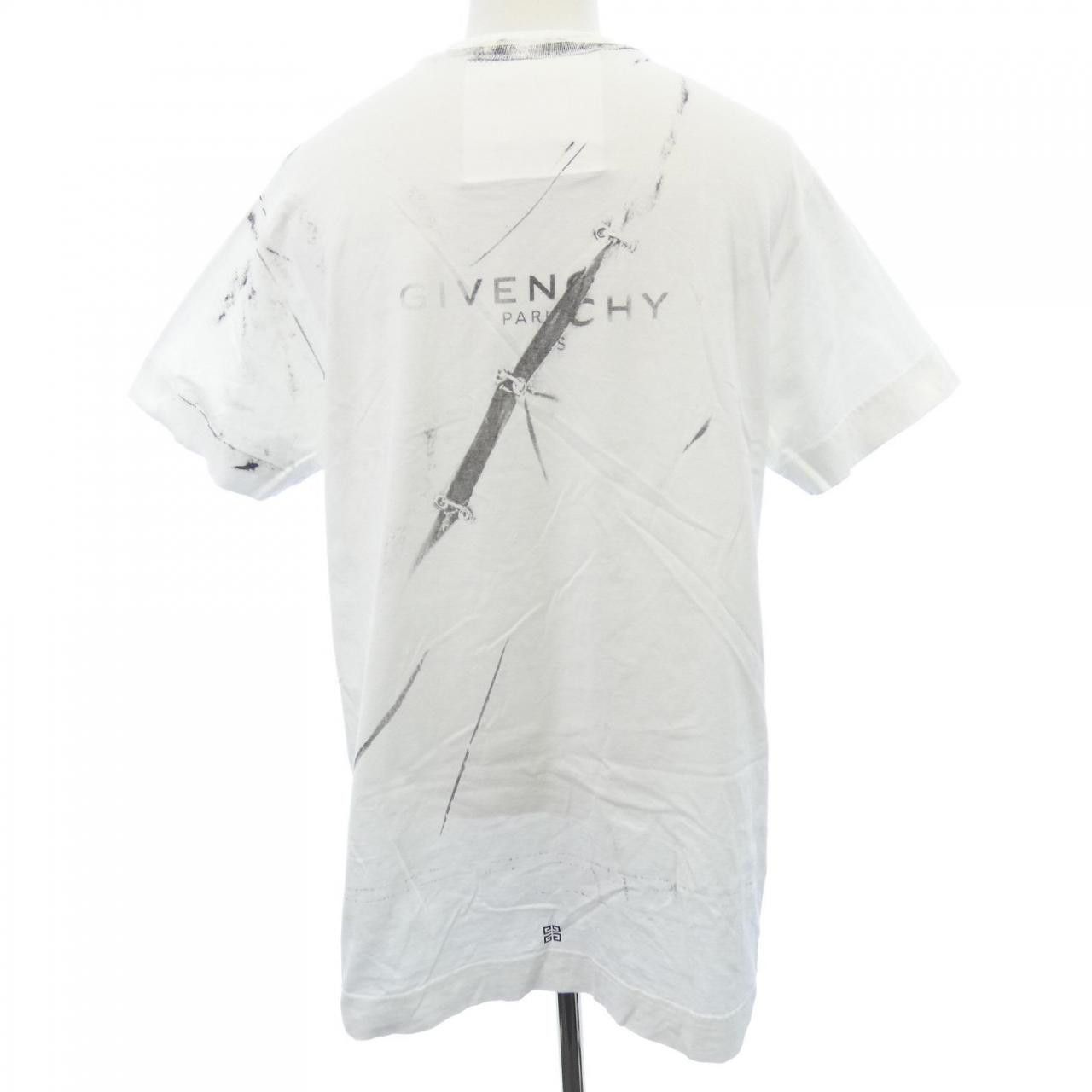 Givenchy Givenchy Givenchy Cotton T Shirt Textile T-Shirts BM712W3Y6B DUTY FREE for USA Size ONE SIZE - 2 Thumbnail