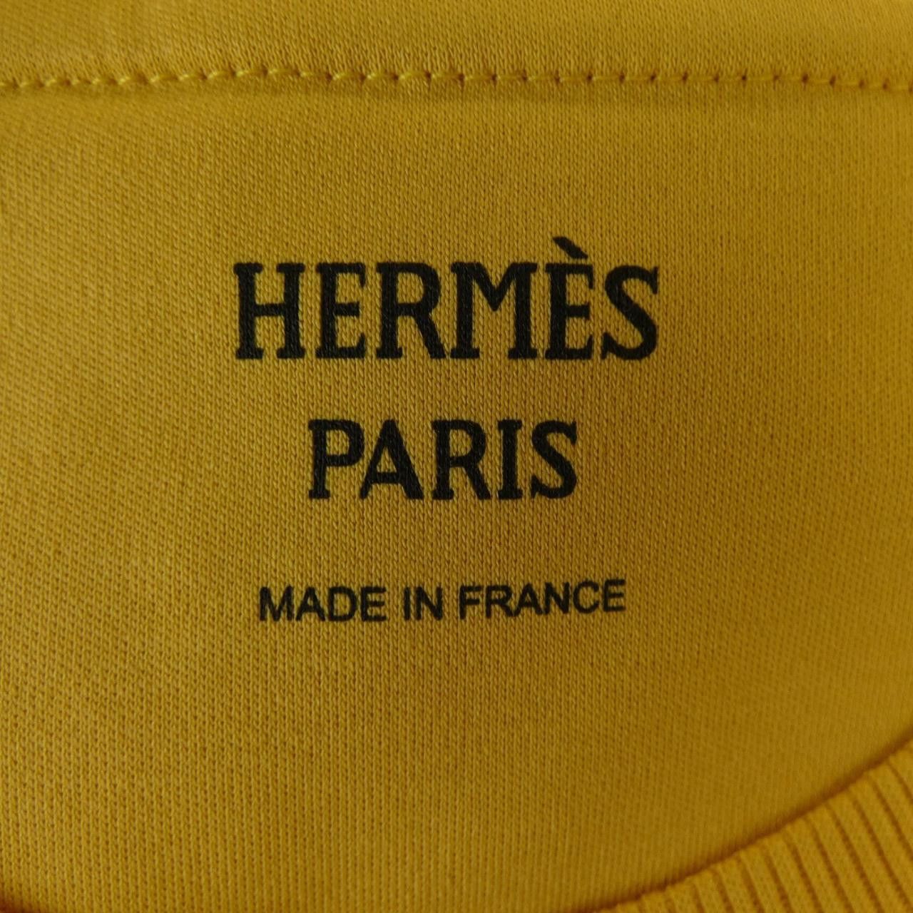 Hermes Hermes Hermes Parfroy Cotton TShirt Textile T-Shirts DUTY FREE for USA Size ONE SIZE - 4 Thumbnail