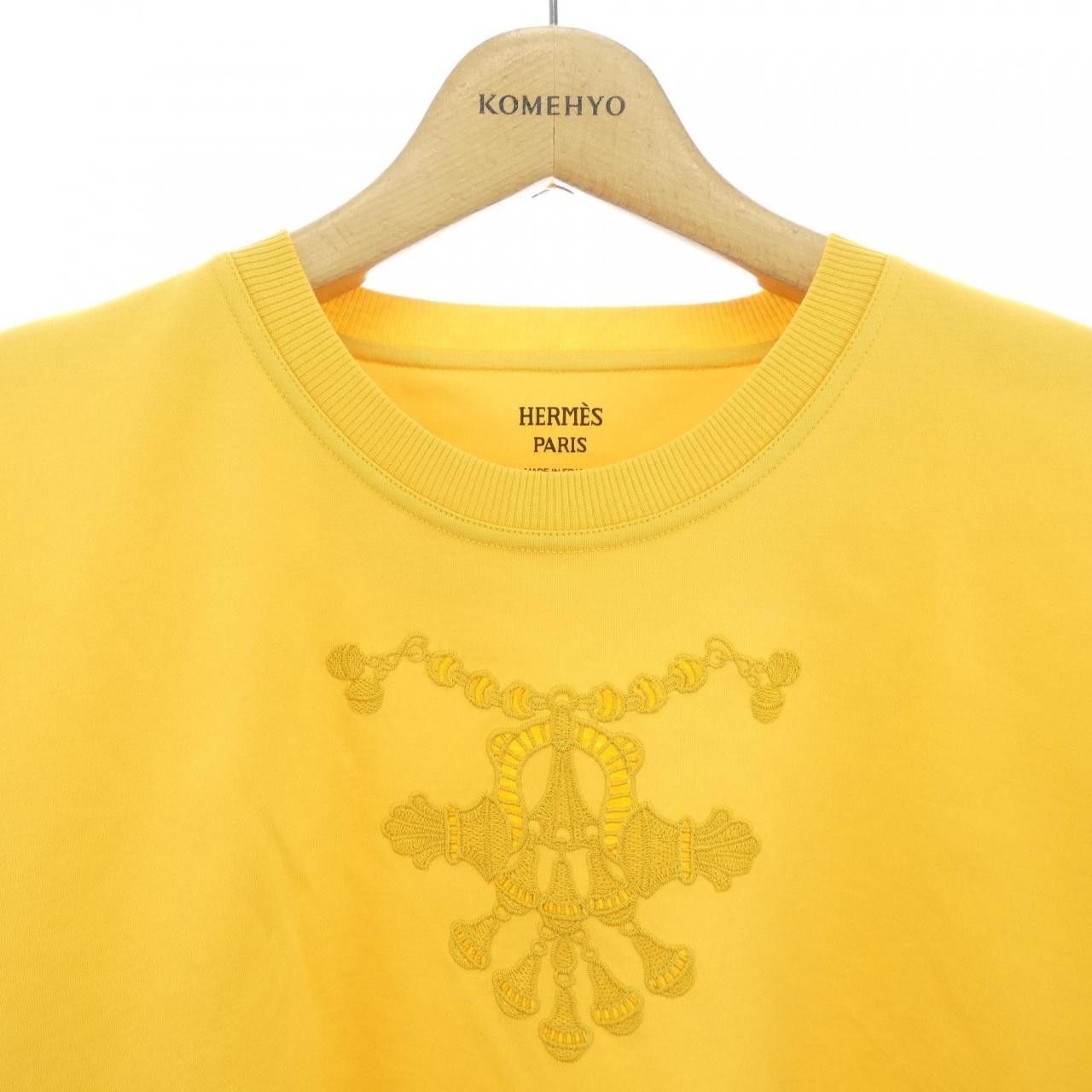 Hermes Hermes Hermes Parfroy Cotton TShirt Textile T-Shirts DUTY FREE for USA Size ONE SIZE - 5 Thumbnail