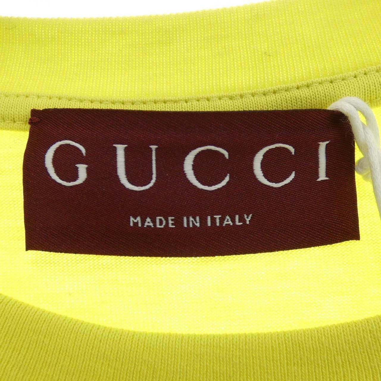 Gucci Gucci Gucci Cotton T Shirt Textile T-Shirts 788093XJG5R DUTY FREE for USA Size ONE SIZE - 4 Thumbnail