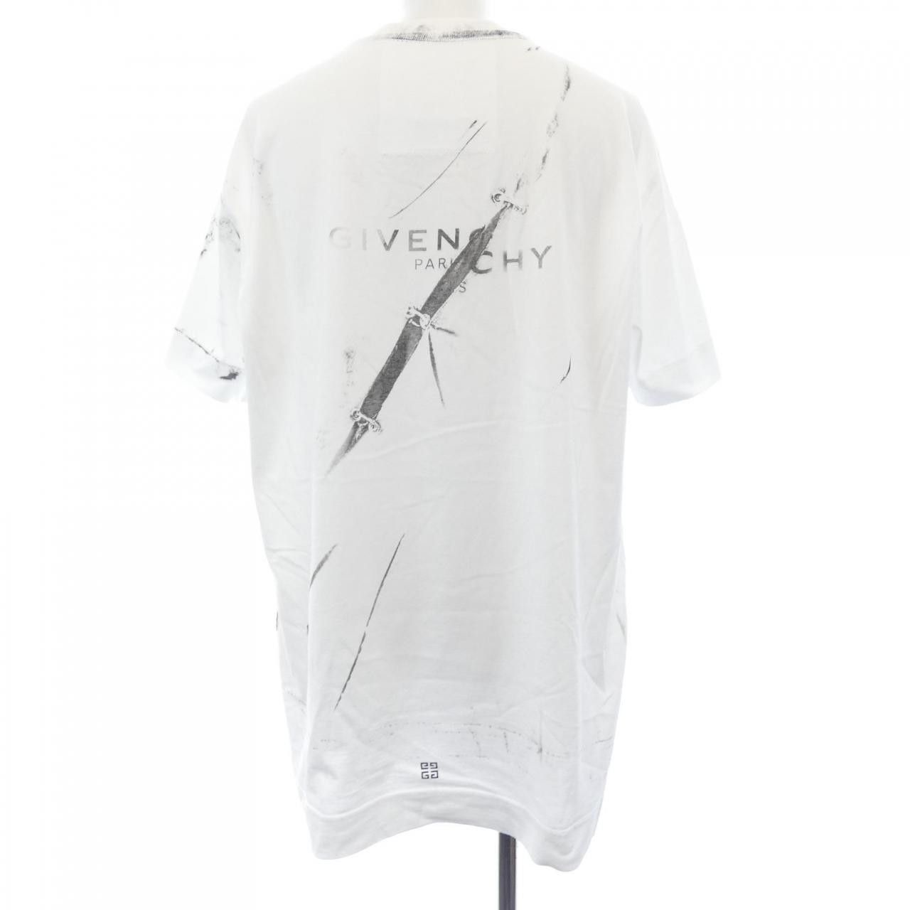 Givenchy Givenchy Givenchy Cotton T Shirt Textile T-Shirts BM712W3Y6B DUTY FREE for USA Size ONE SIZE - 2 Thumbnail