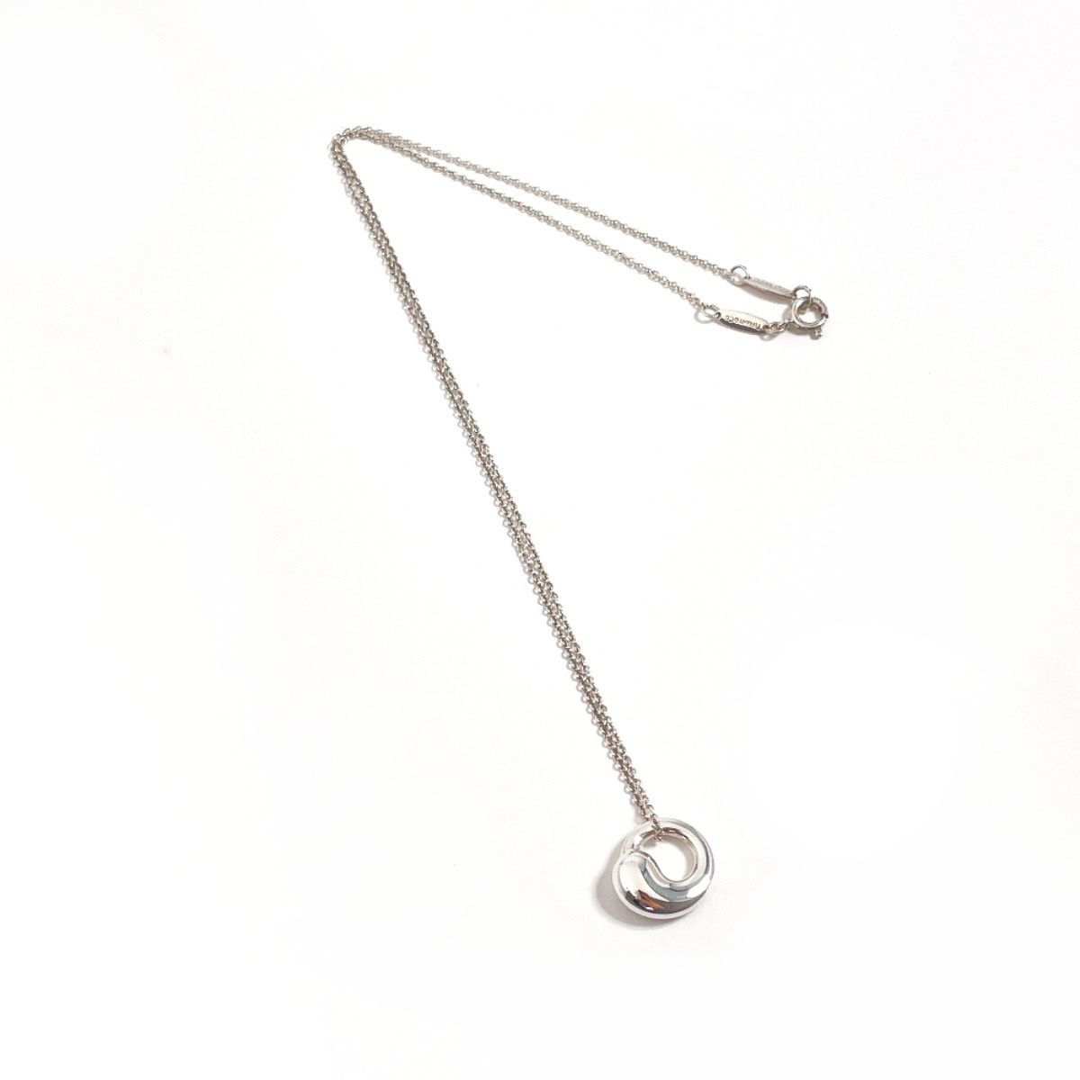 Tiffany & Co. Tiffany & Co. Tiffany & Co. Elsa Peretti Eternal Circle Silver Necklace Precious Metal Necklace DUTY FREE for USA Size ONE SIZE - 4 Thumbnail