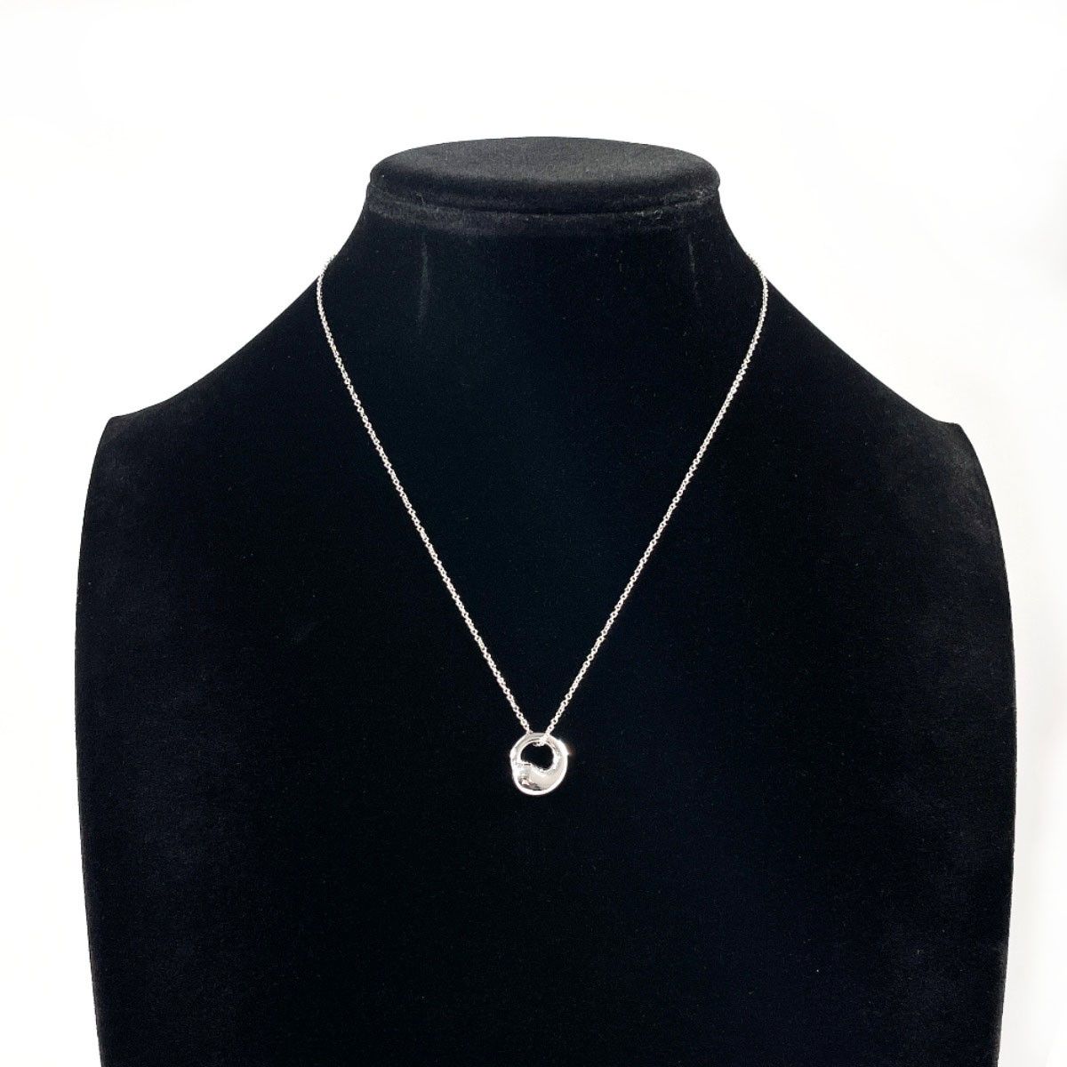 Tiffany & Co. Tiffany & Co. Tiffany & Co. Elsa Peretti Eternal Circle Silver Necklace Precious Metal Necklace DUTY FREE for USA Size ONE SIZE - 8 Thumbnail