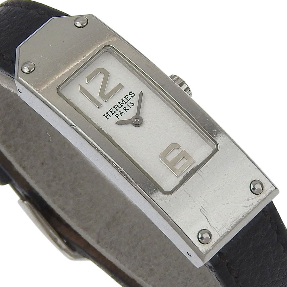 Hermes Hermes Hermes Kelly2 Stainless Steel Quartz Metal Quartz KT1.210 DUTY FREE for USA Size ONE SIZE - 3 Thumbnail