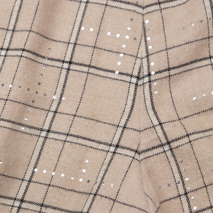 Chanel Chanel Chanel Lame Check Cotton Pants Textile Pants P71172 DUTY FREE for USA Size ONE SIZE - 4 Thumbnail