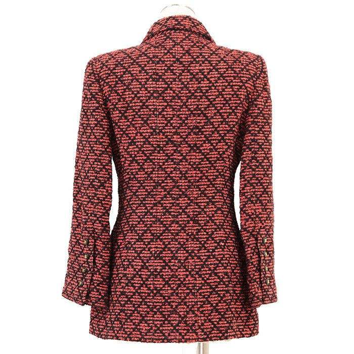 Chanel Chanel Chanel Tweed Wool Mohair Nylon Jacket Textile Outerwear P05767 DUTY FREE for USA Size ONE SIZE - 5 Thumbnail