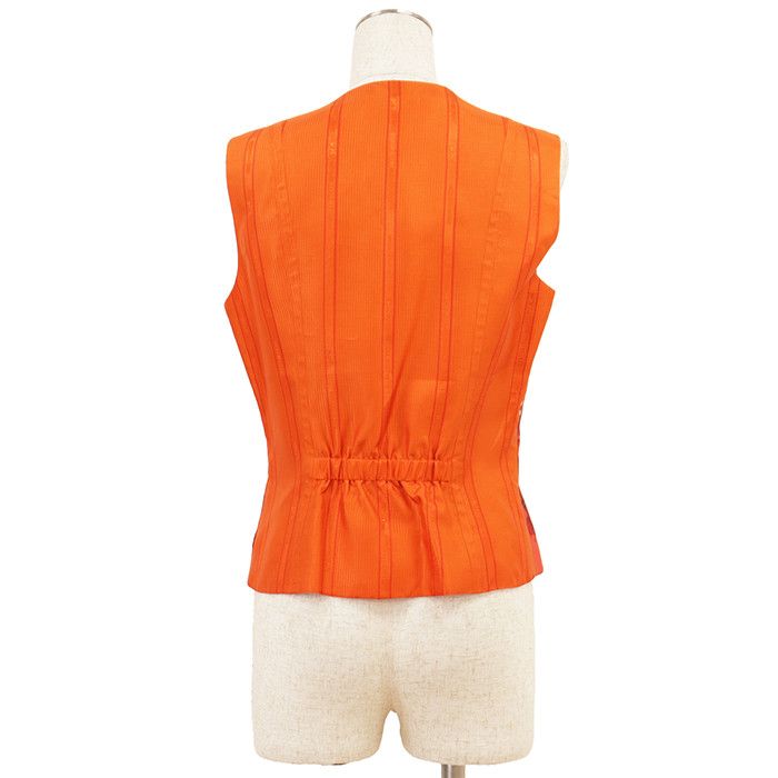 Hermes Hermes Hermes Silk Vest Textile Outerwear DUTY FREE for USA Size ONE SIZE - 5 Thumbnail