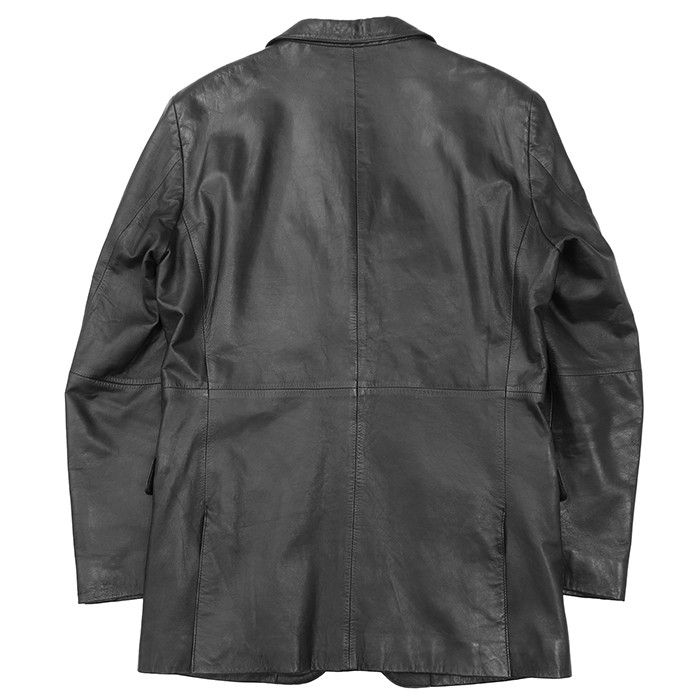 Burberry Burberry Burberry Black Label Goat Leather Jacket Leather Outerwear DUTY FREE for USA Size ONE SIZE - 4 Thumbnail