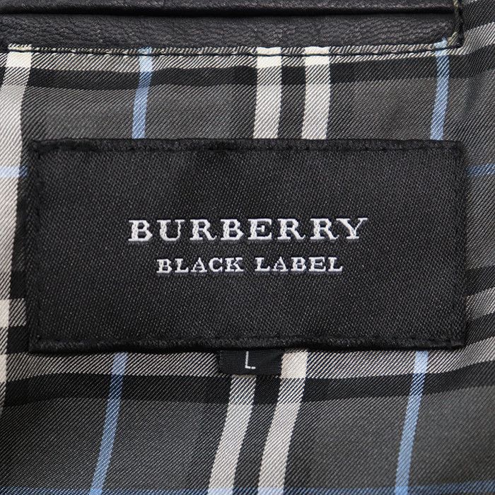 Burberry Burberry Burberry Black Label Goat Leather Jacket Leather Outerwear DUTY FREE for USA Size ONE SIZE - 7 Thumbnail