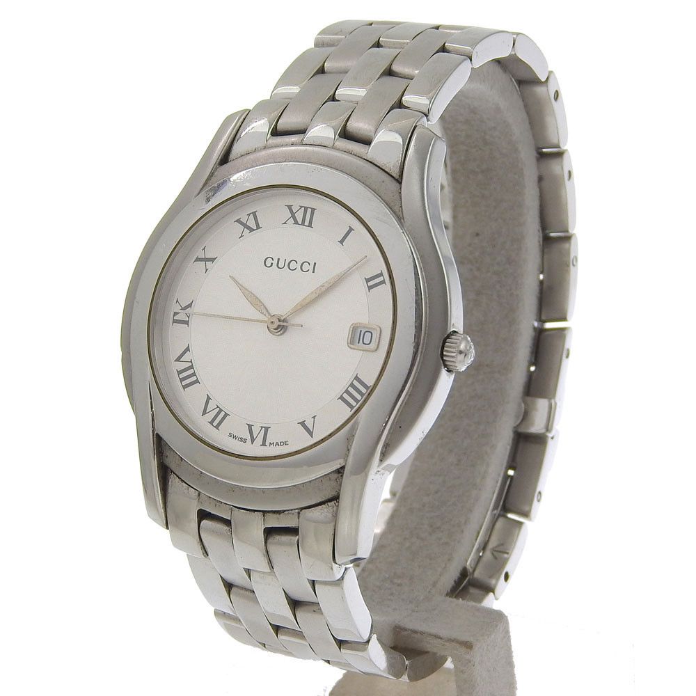 Gucci Gucci Gucci Stainless Steel Quartz Metal Quartz 5500M DUTY FREE for USA Size ONE SIZE - 2 Thumbnail