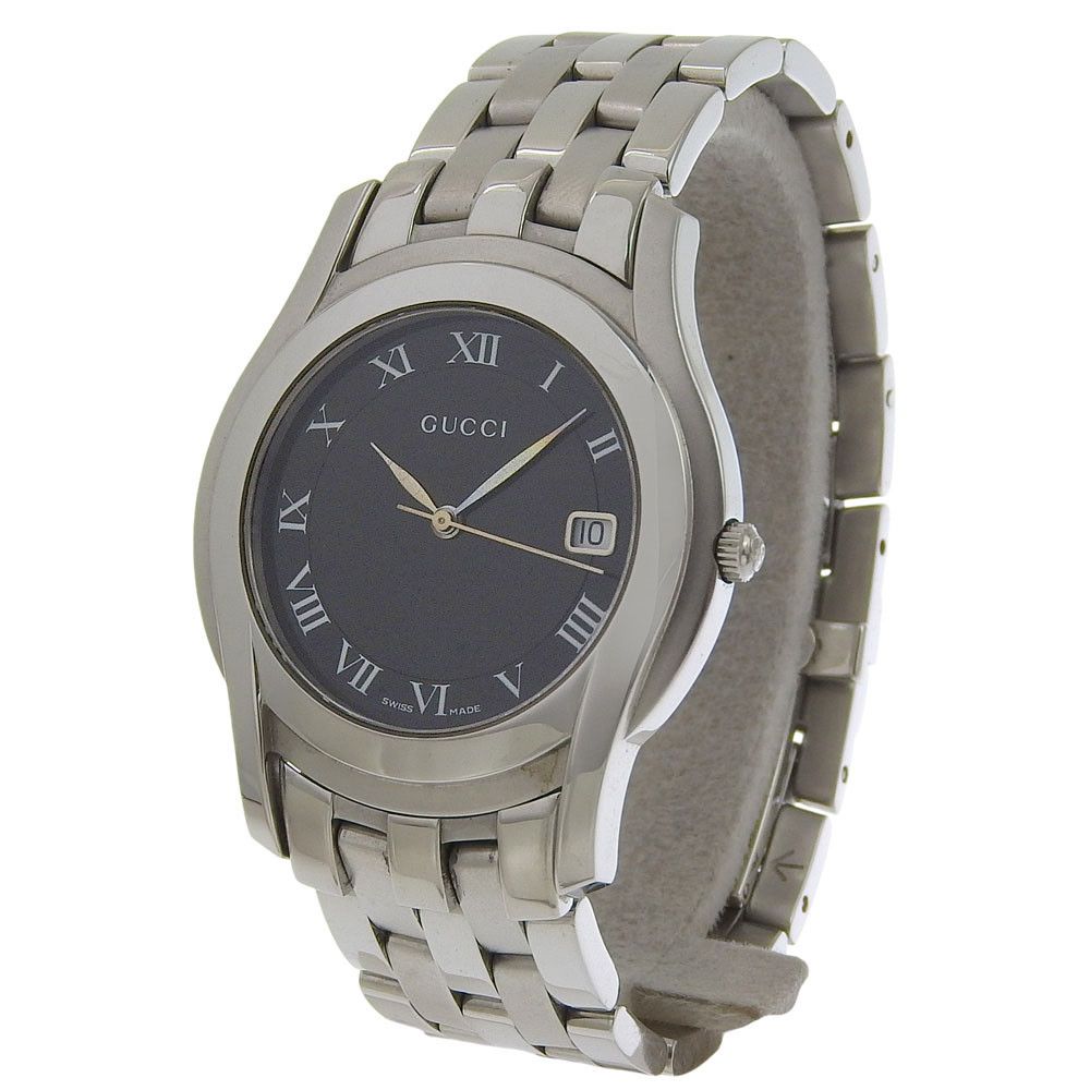 Gucci Gucci Gucci 5500M Stainless Steel Quartz Metal Quartz 5500M DUTY FREE for USA Size ONE SIZE - 2 Thumbnail