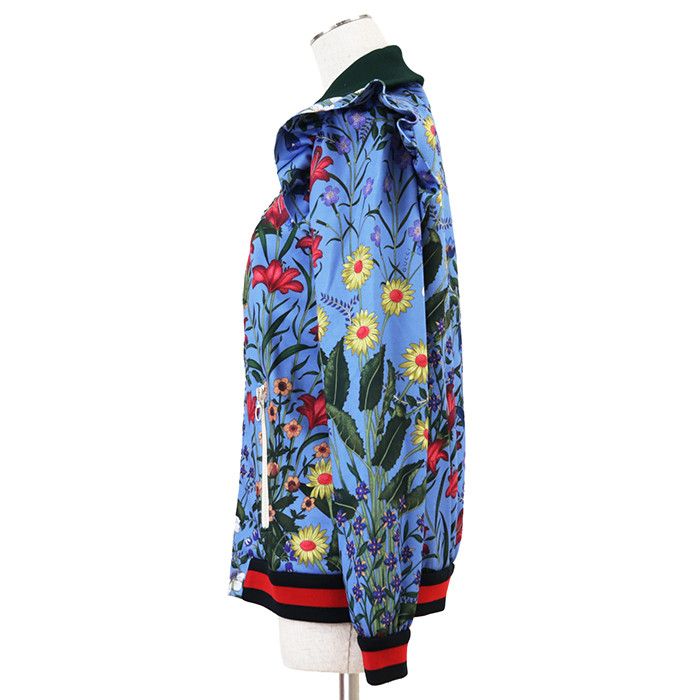 Gucci Gucci Gucci Cotton Blend Blouson Textile Outerwear DUTY FREE for USA Size ONE SIZE - 6 Thumbnail