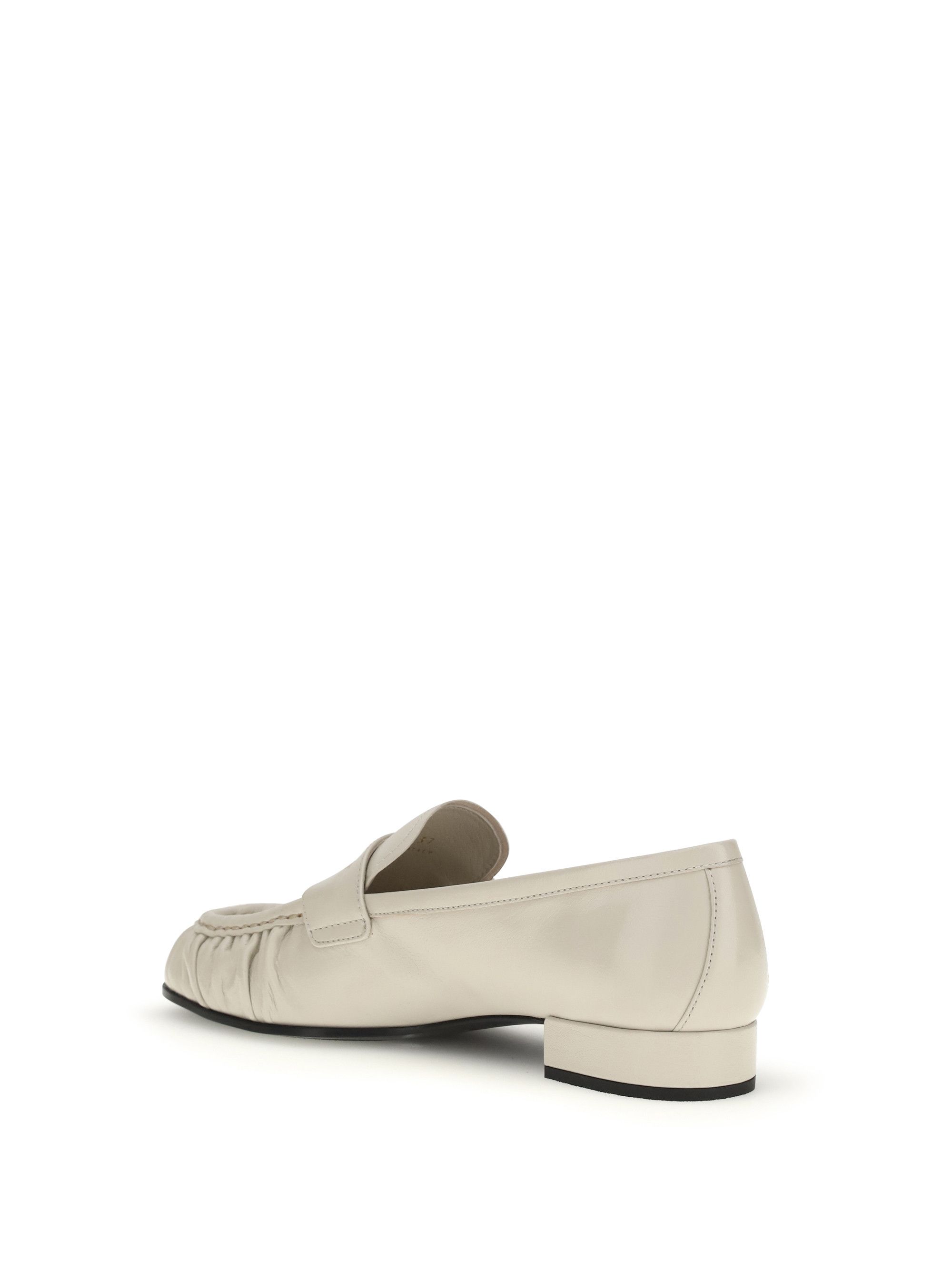 Prada Leather Loafers Size US 7 / IT 37 - 3 Thumbnail
