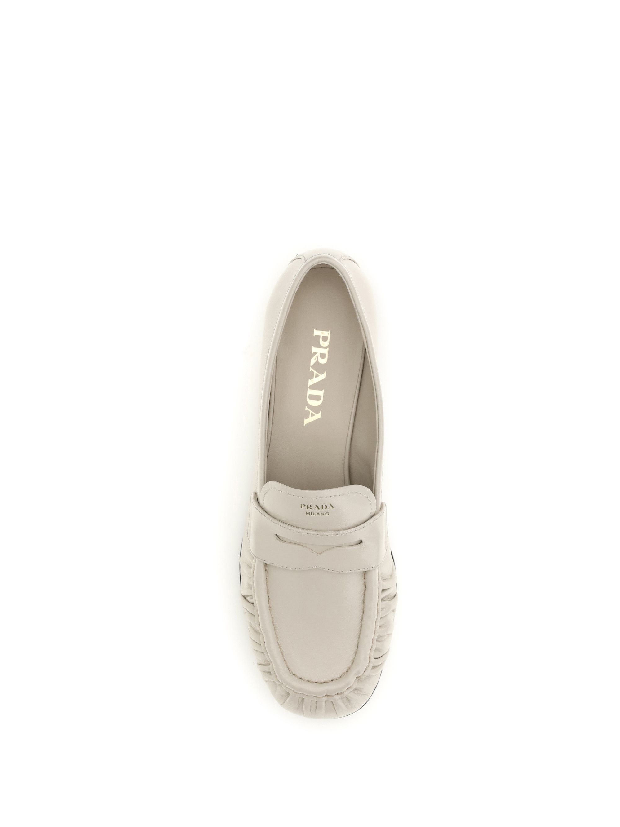 Prada Leather Loafers Size US 7 / IT 37 - 4 Thumbnail