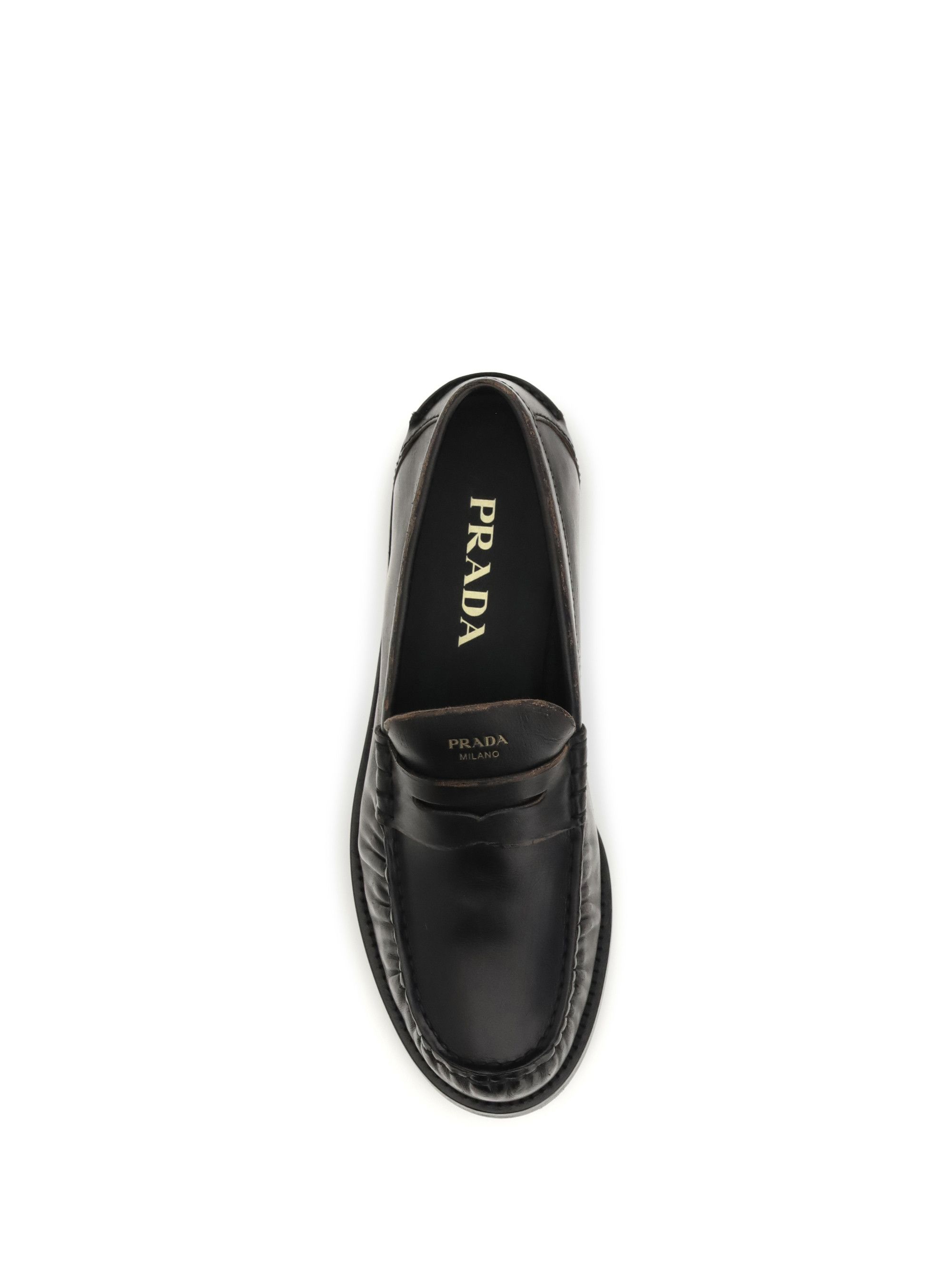 Prada Leather Loafers Size US 6 / IT 36 - 4 Thumbnail