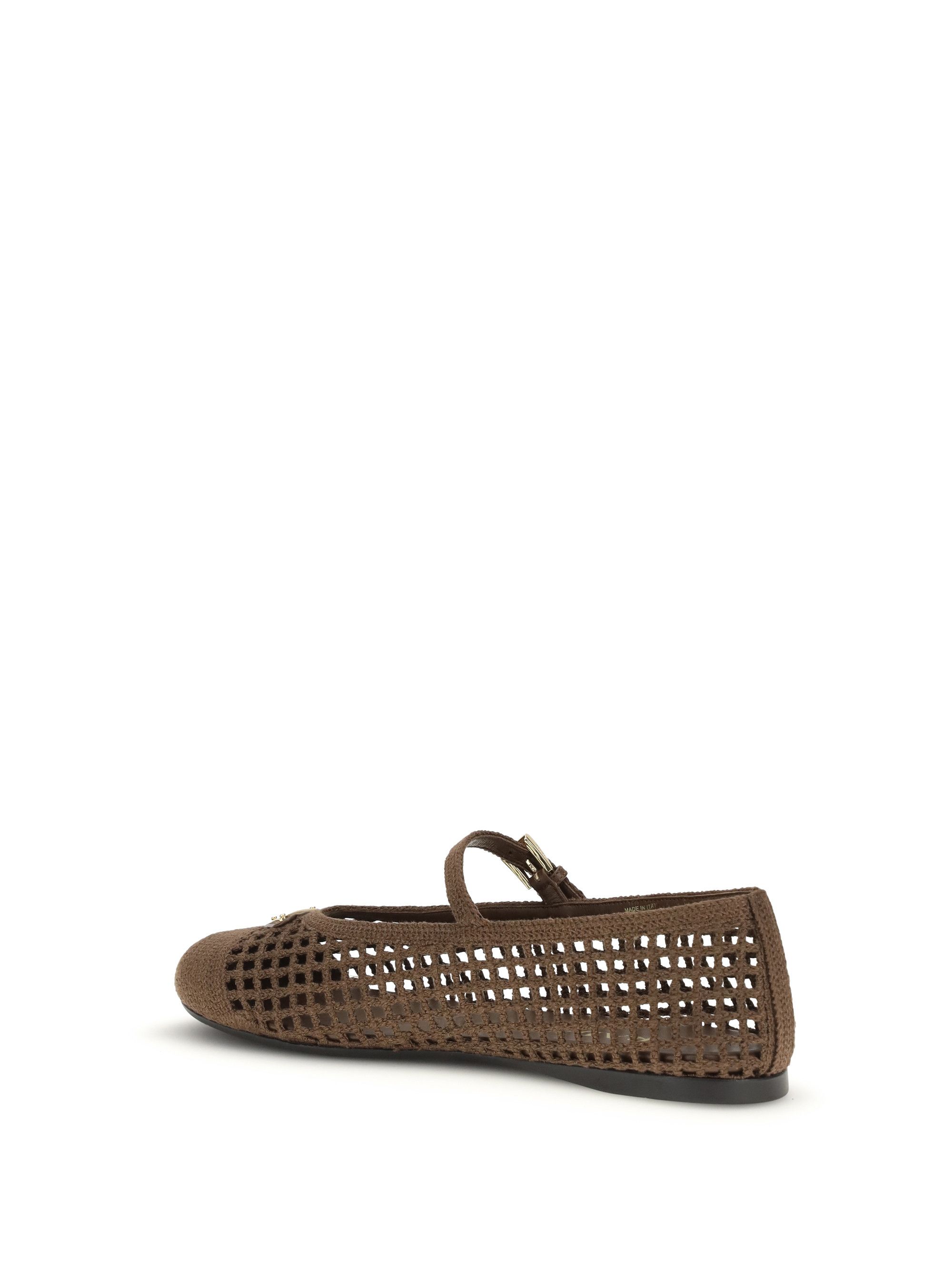Prada Crochet Ballerinas Size US 6 / IT 36 - 3 Thumbnail