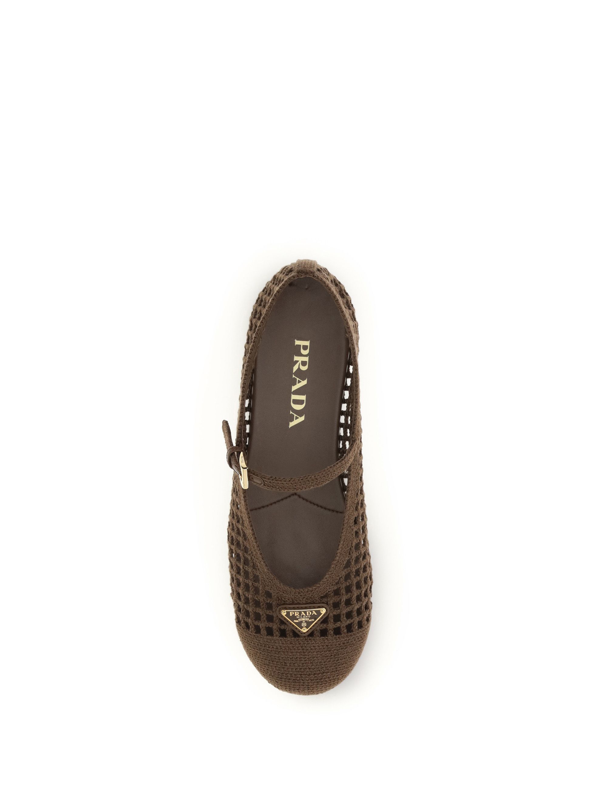 Prada Crochet Ballerinas Size US 11 / IT 41 - 4 Thumbnail