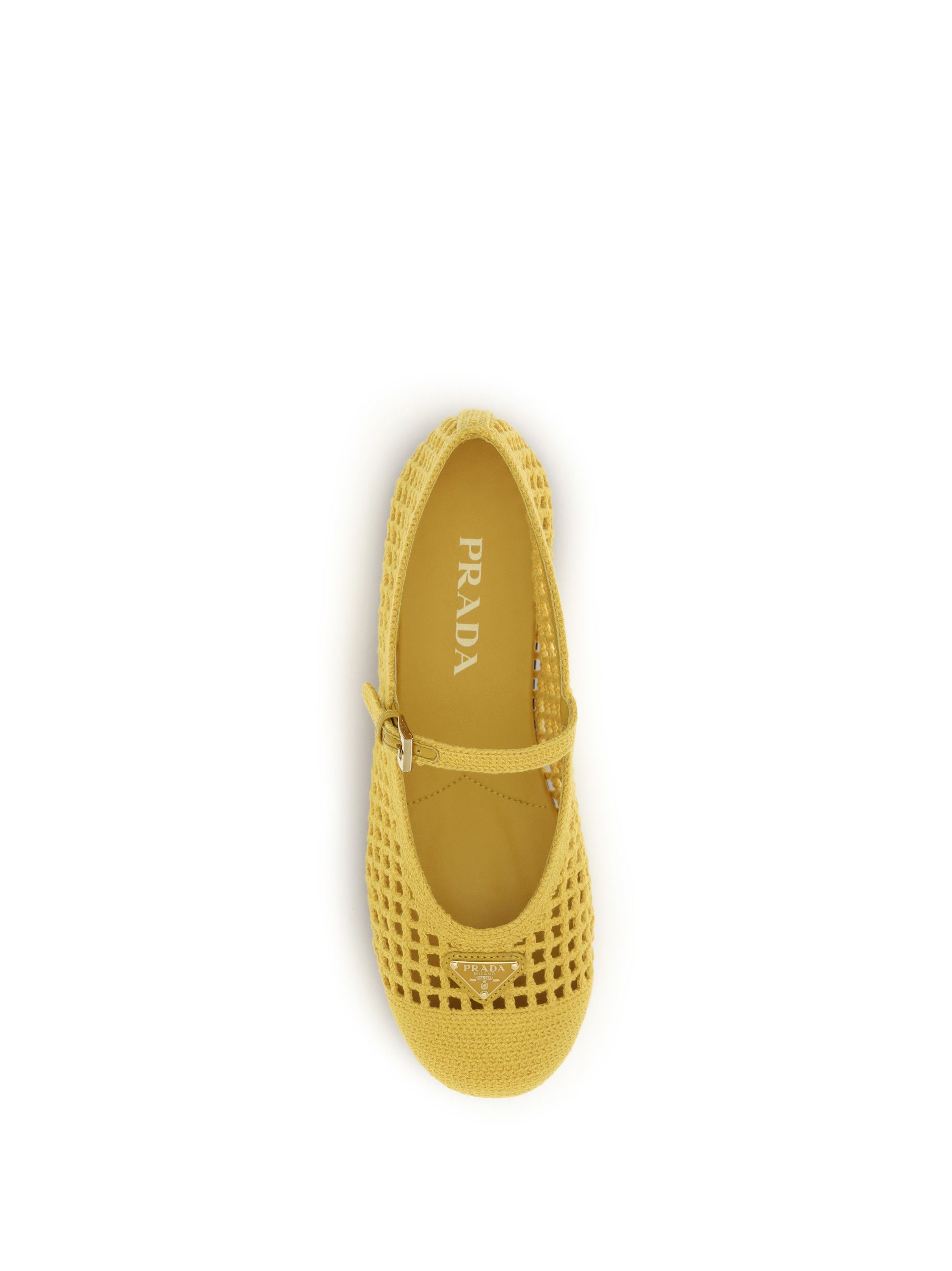 Prada Crochet Ballerinas Size US 11 / IT 41 - 4 Thumbnail
