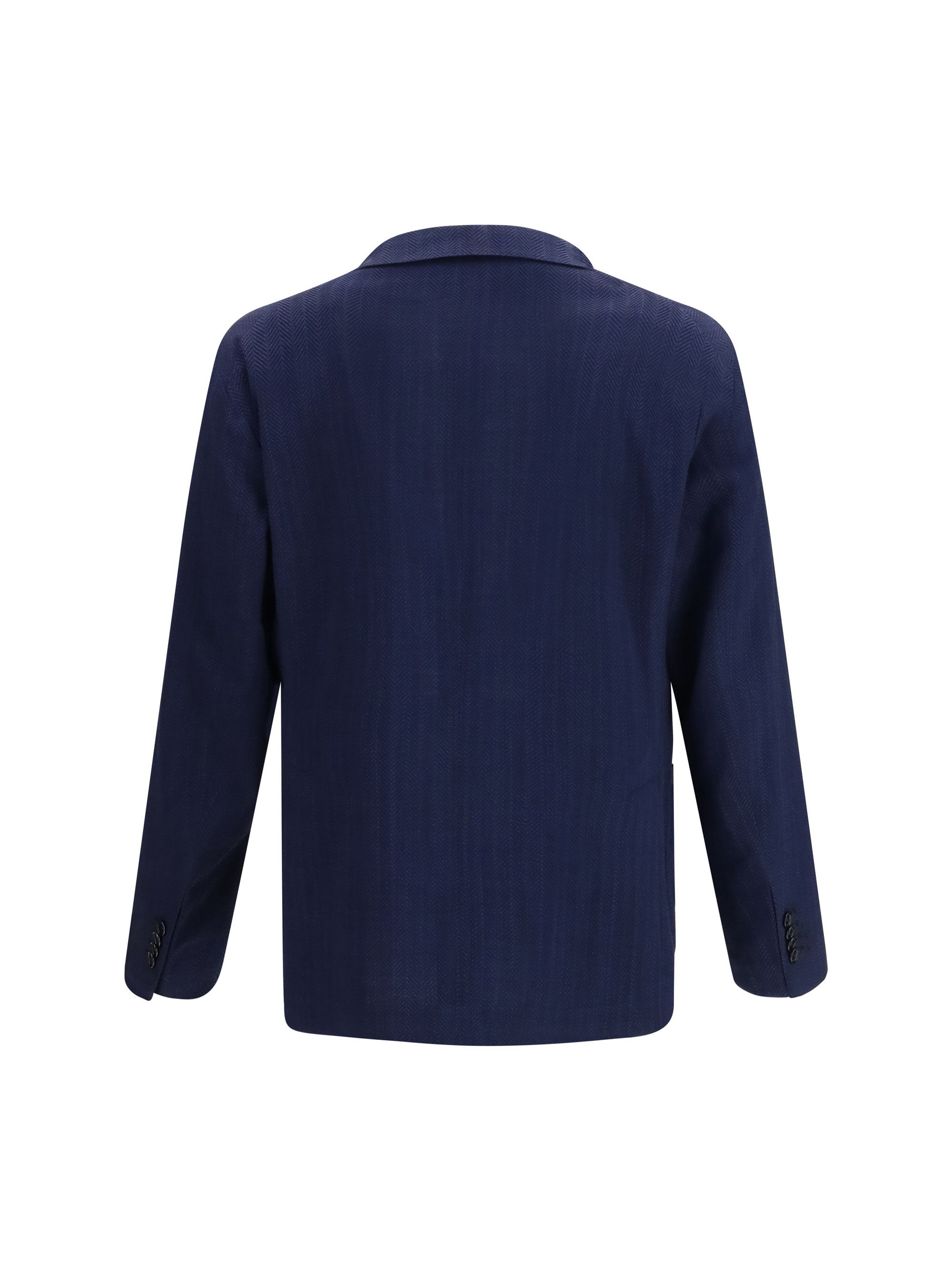 Tagliatore Single-breasted Jacket in herringbone fabric Size US M / EU 48-50 / 2 - 2 Thumbnail