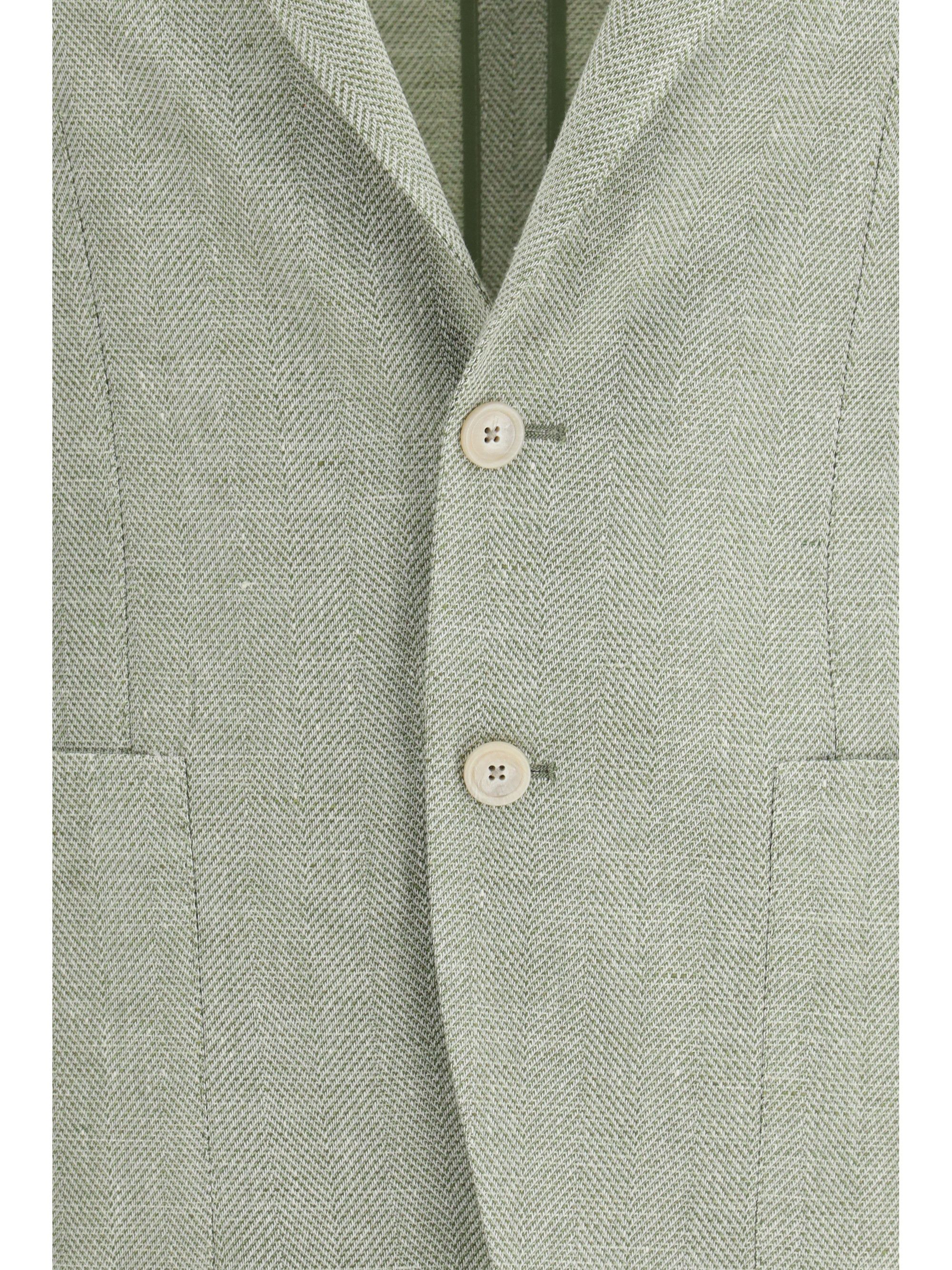 Tagliatore Cotton and linen Blazer Size US M / EU 48-50 / 2 - 3 Thumbnail
