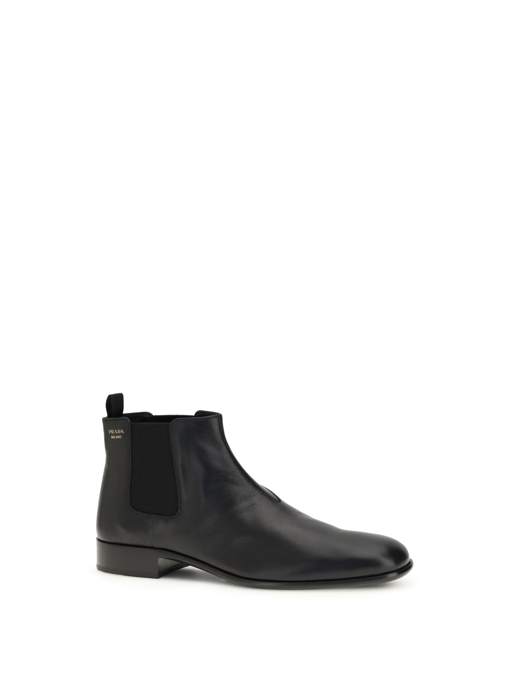 Prada Leather Ankle Boots Size US 7 / IT 37 - 2 Thumbnail