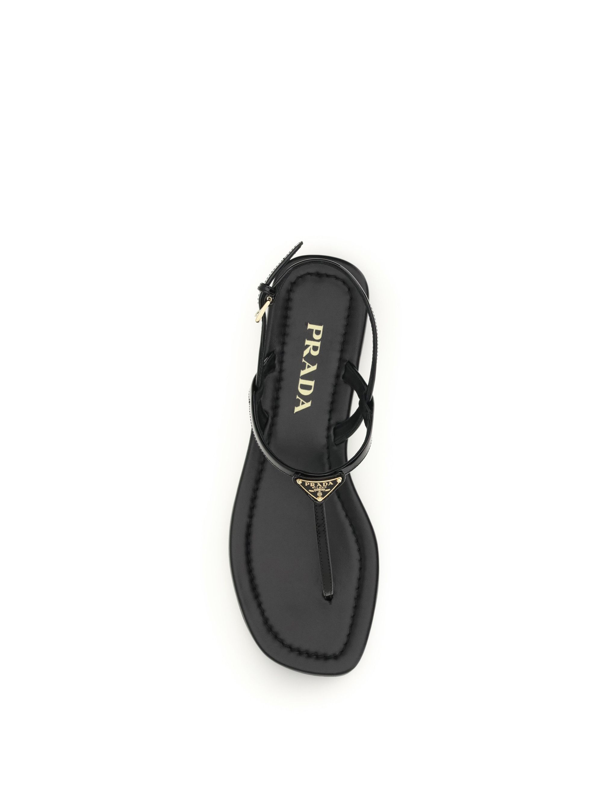 Prada Leather flip-flop Sandals Size US 7 / IT 37 - 4 Thumbnail