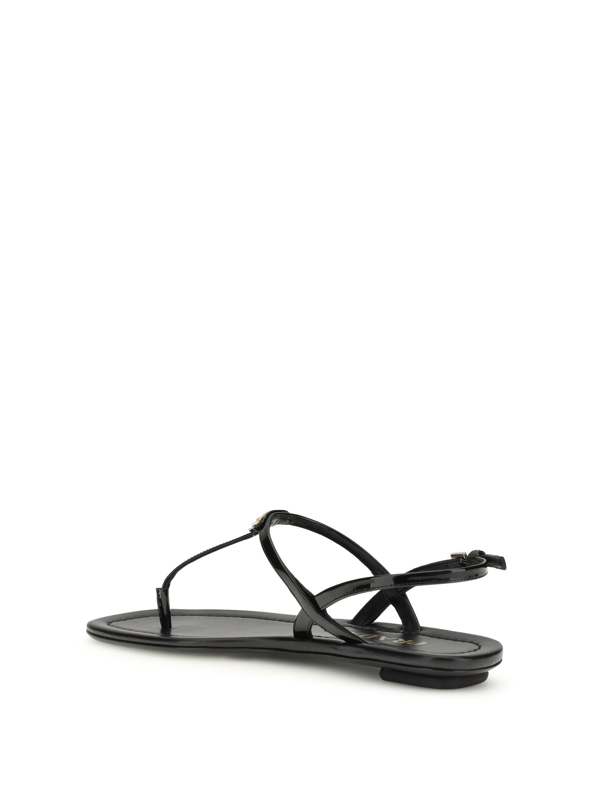 Prada Leather flip-flop Sandals Size US 10 / IT 40 - 3 Thumbnail