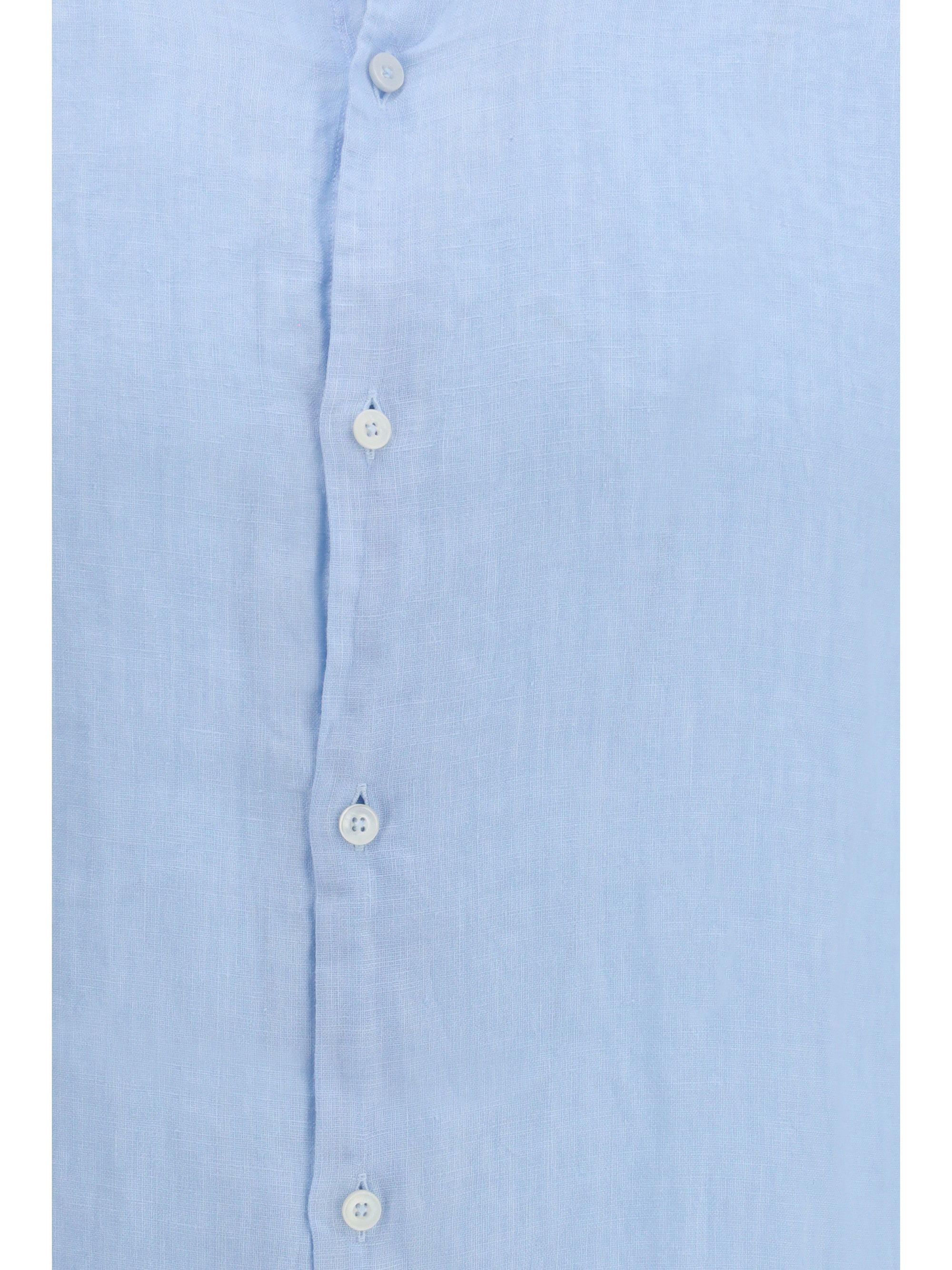 Brooksfield Linen Shirt Size US XXL / EU 58 / 5 - 3 Thumbnail