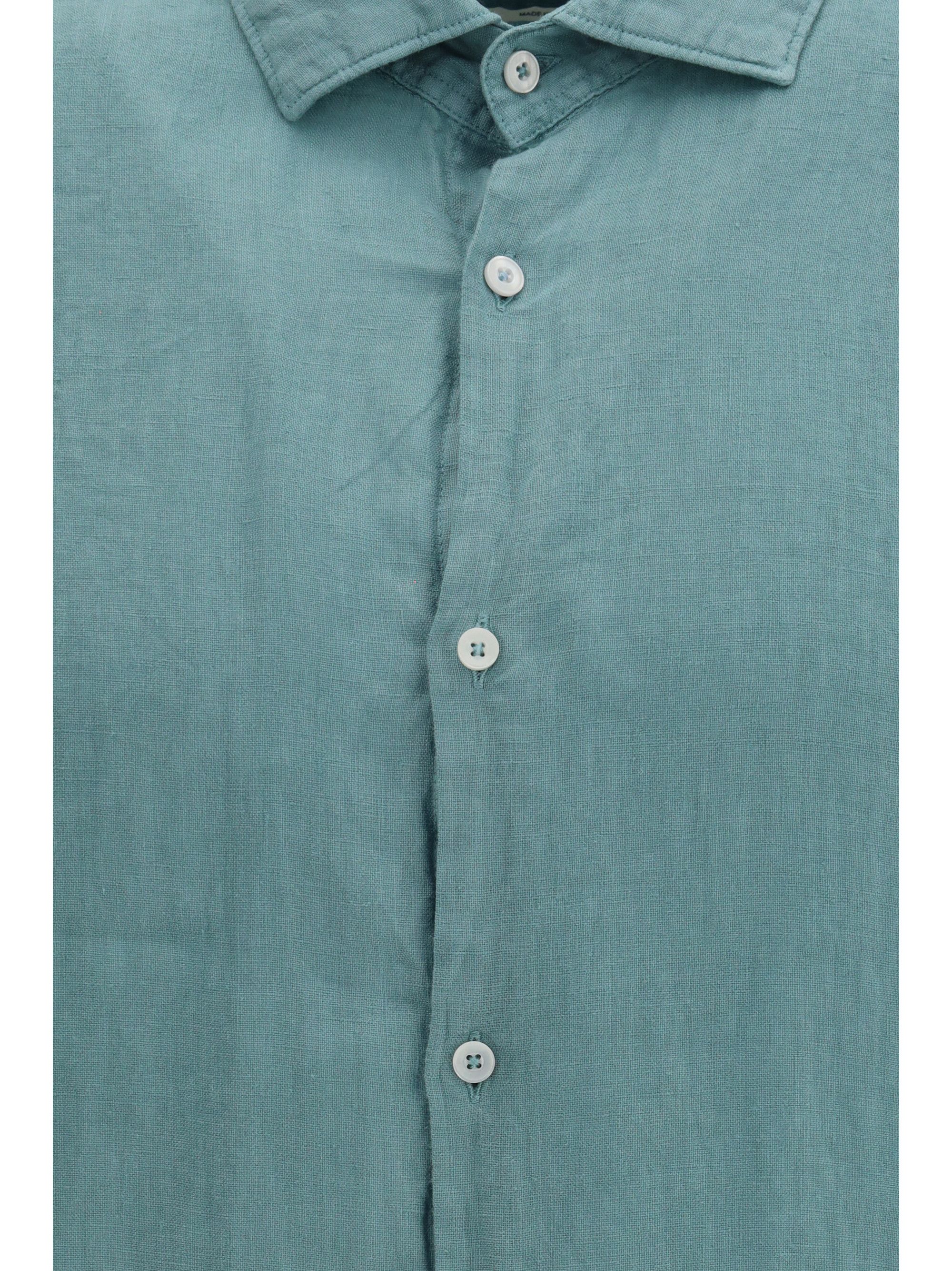 Brooksfield Linen Shirt Size US M / EU 48-50 / 2 - 3 Thumbnail