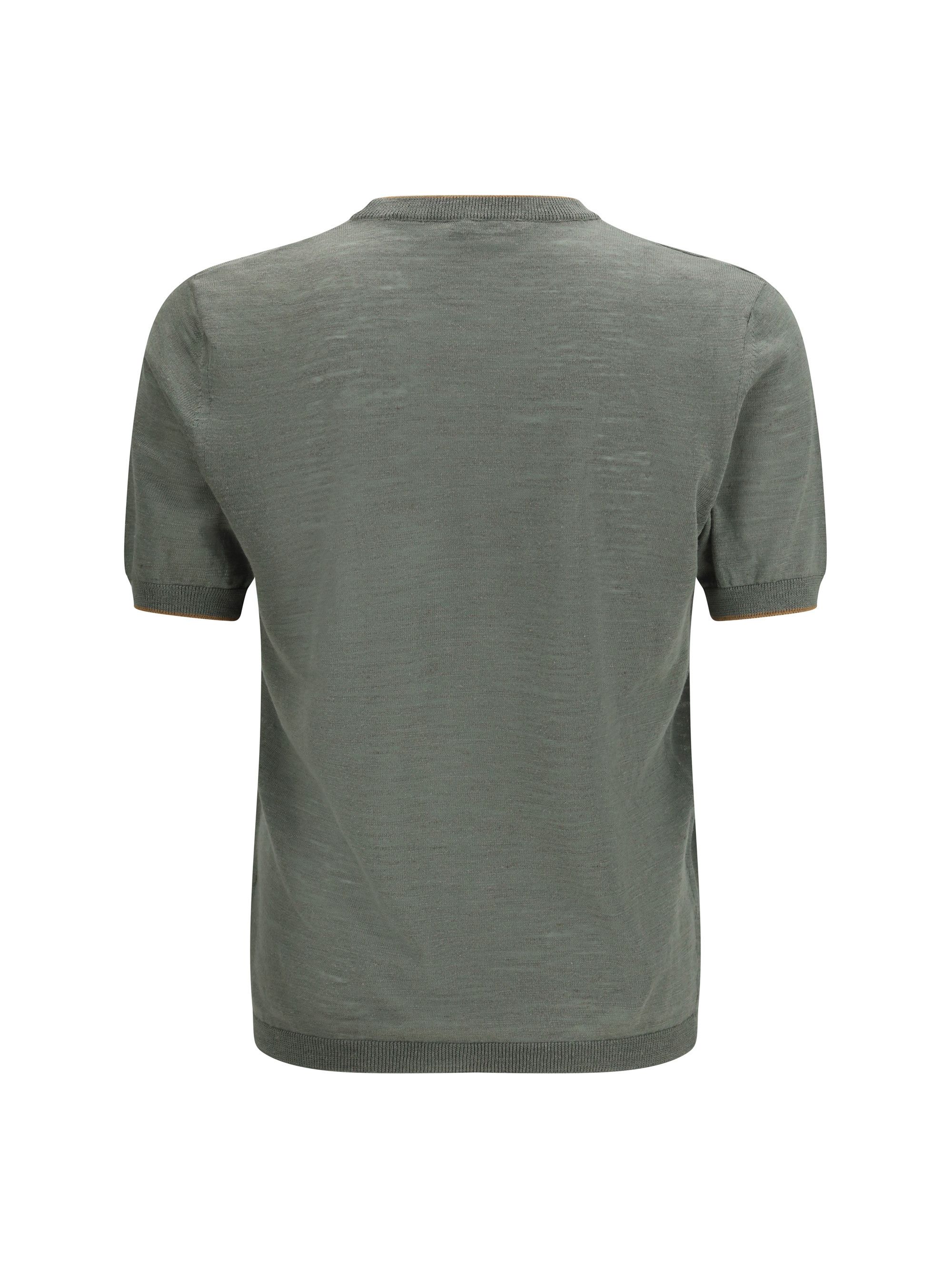 Brooksfield Short-sleeved linen blend Shirt Size US XXL / EU 58 / 5 - 2 Thumbnail