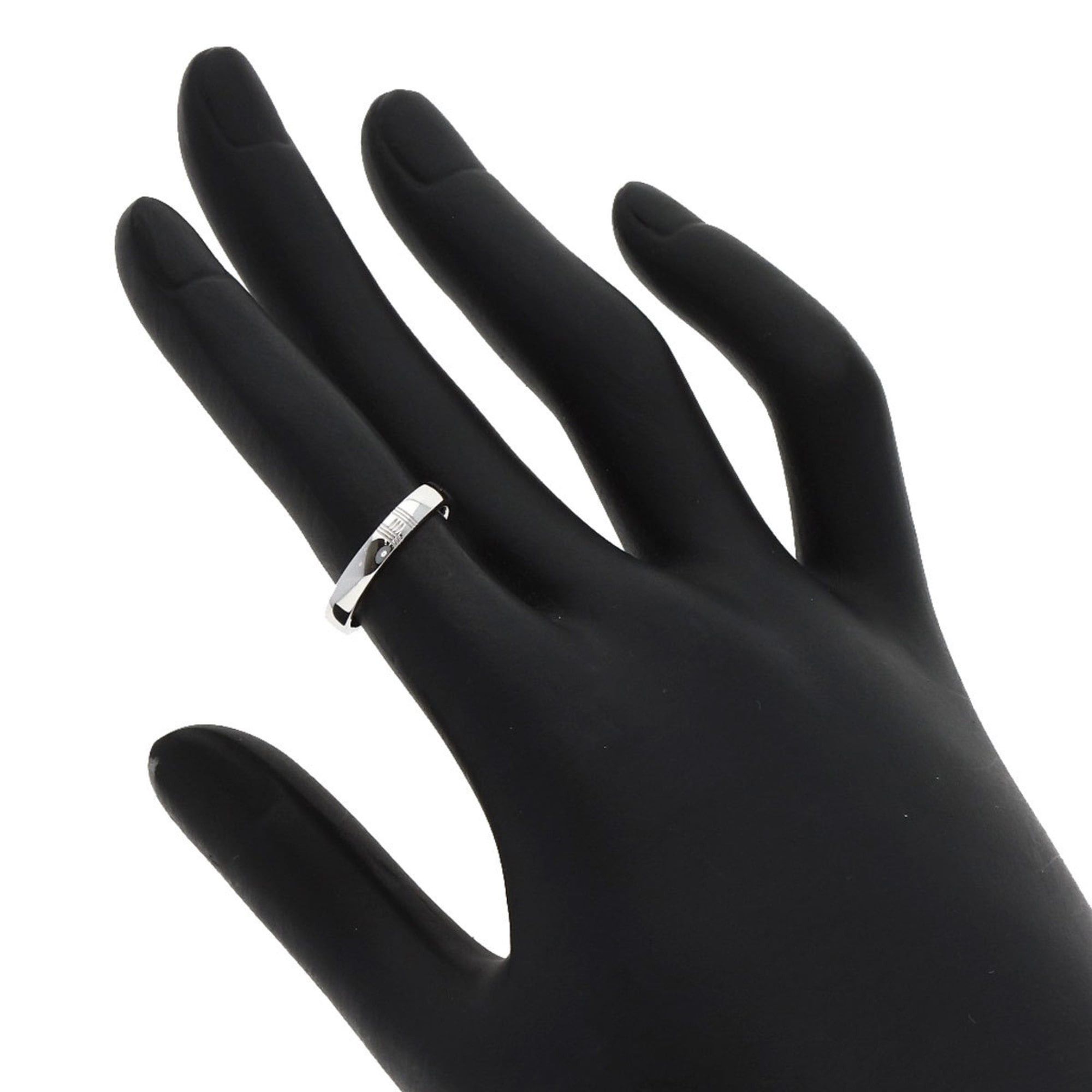 Hermes Hermes Alliance Kelly #47 Ring, 18K White Gold, Women's Size ONE SIZE - 6 Thumbnail