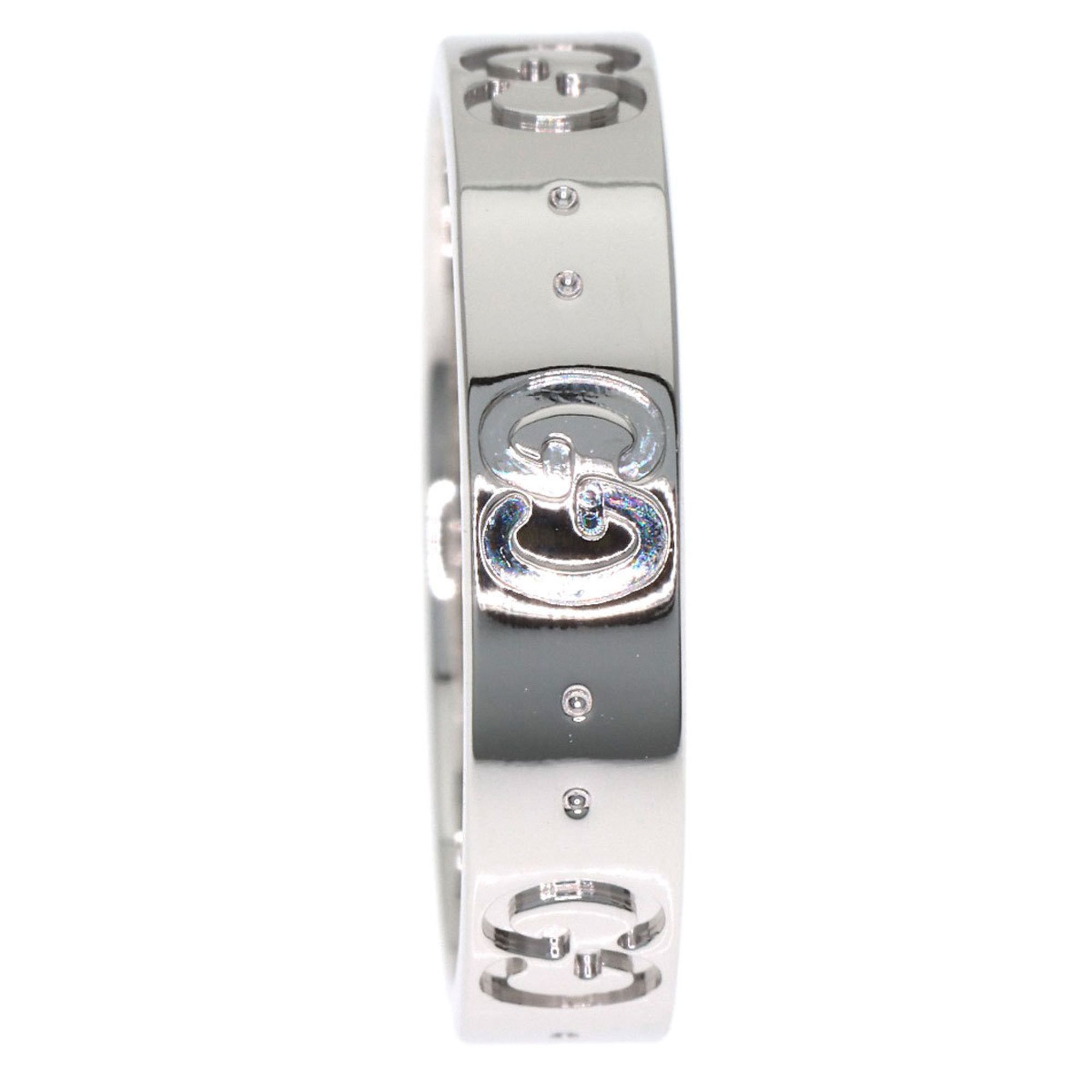 Gucci Gucci Icon #11 Ring - 18K White Gold Women's GUCCI Size ONE SIZE - 3 Thumbnail
